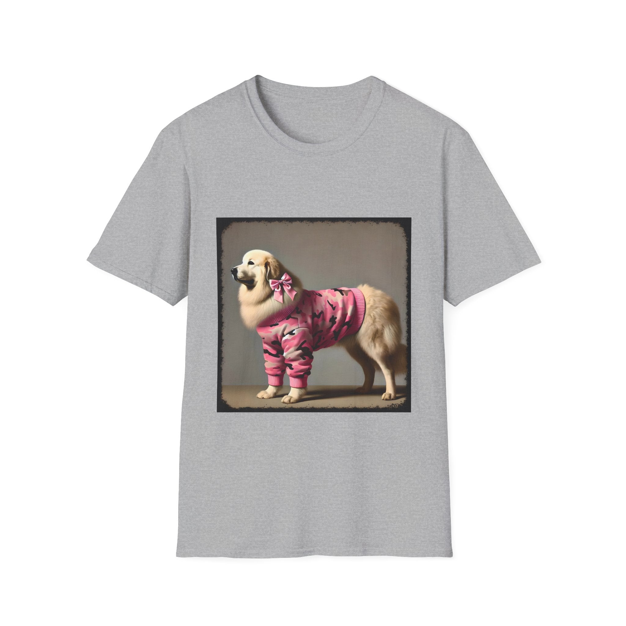 Great Pyrenees Pink Camo Cutie | Unisex Dog T-Shirt