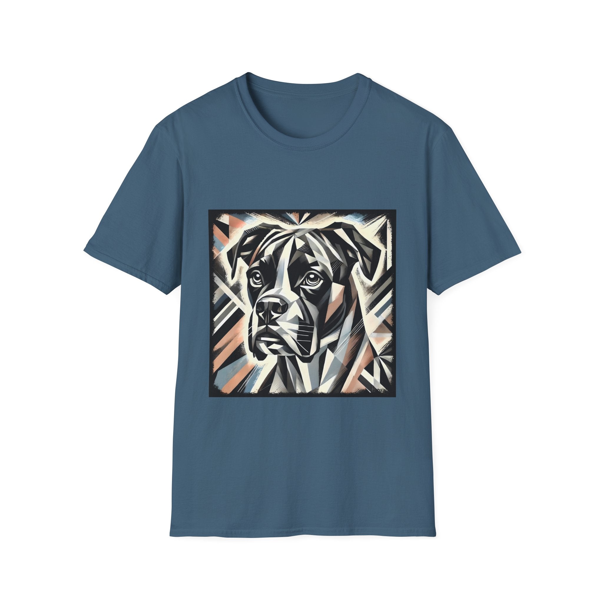 Boxer Bold Geometric | Unisex Dog T-Shirt
