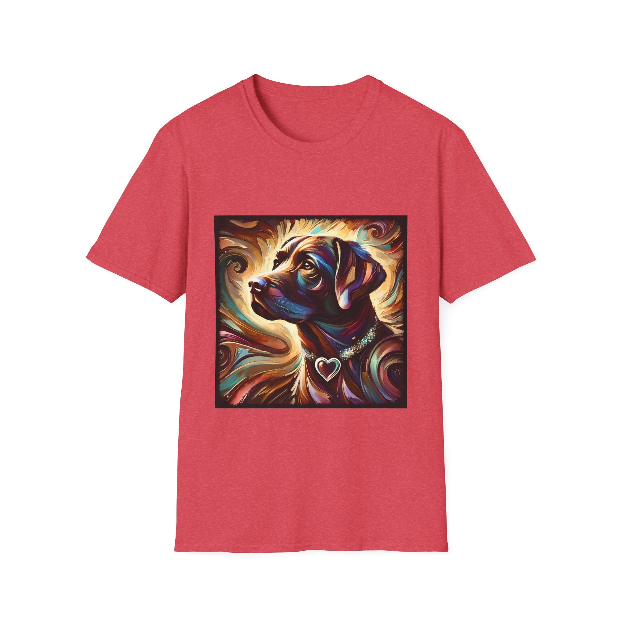 Labrador Retriever Warm Heart Swirl | Unisex Dog T-Shirt