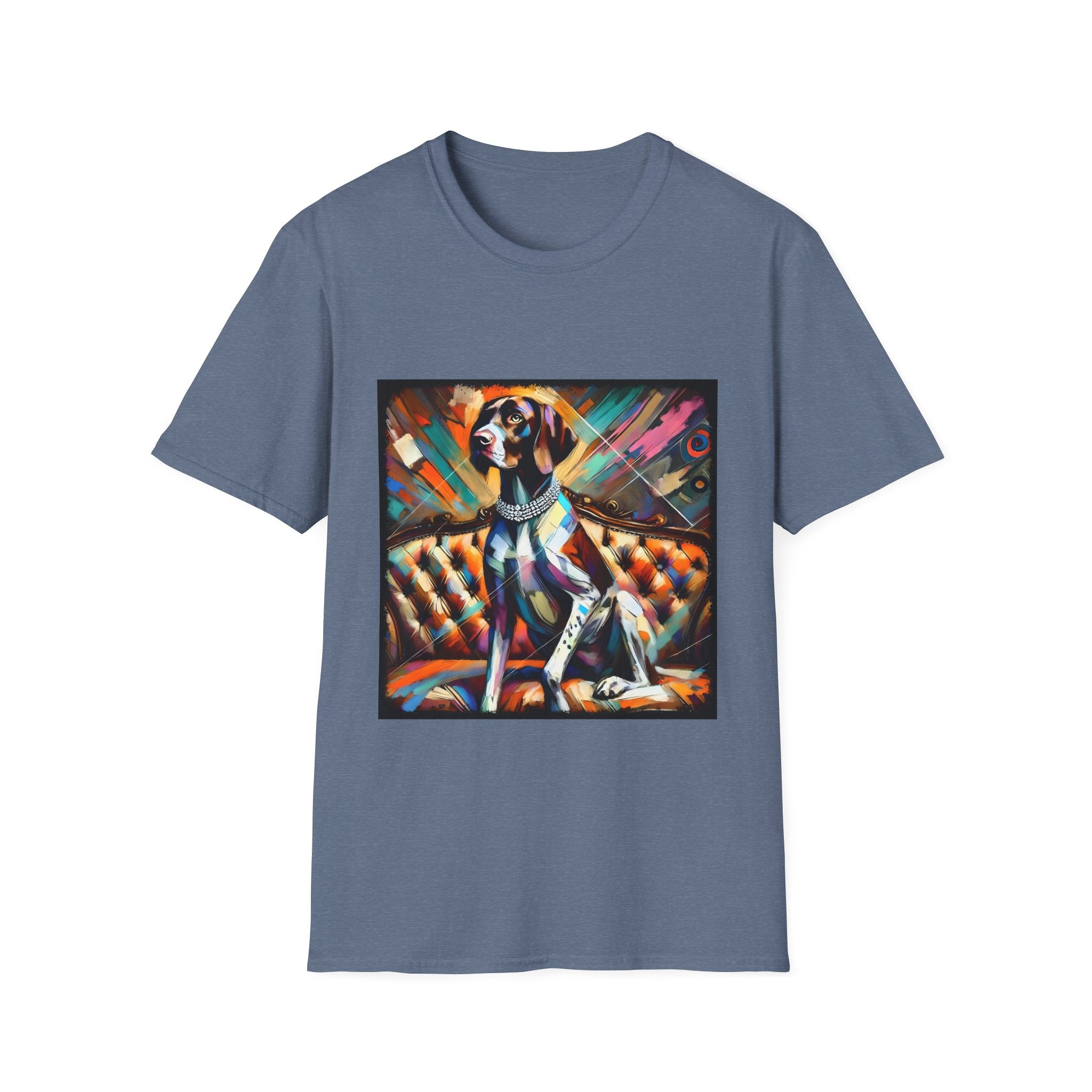 German Shorthaired Pointer Bold Diamond Classic | Unisex Dog T-Shirt