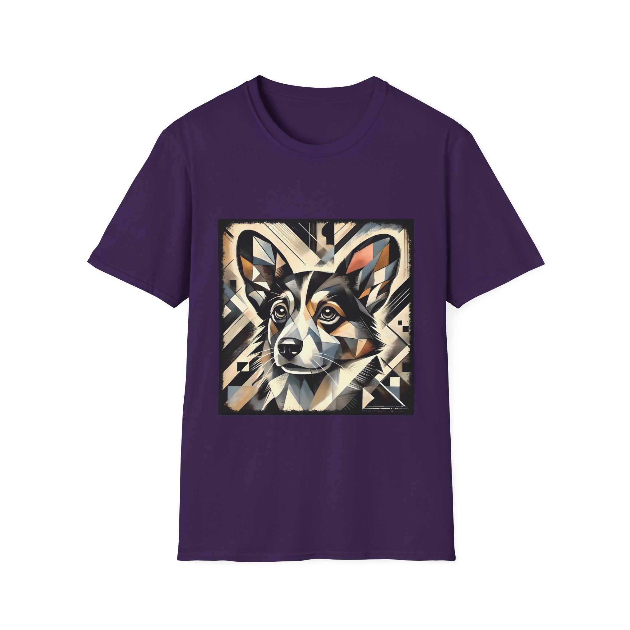 Pembroke Welsh Corgi Geometric | Unisex Dog T-Shirt