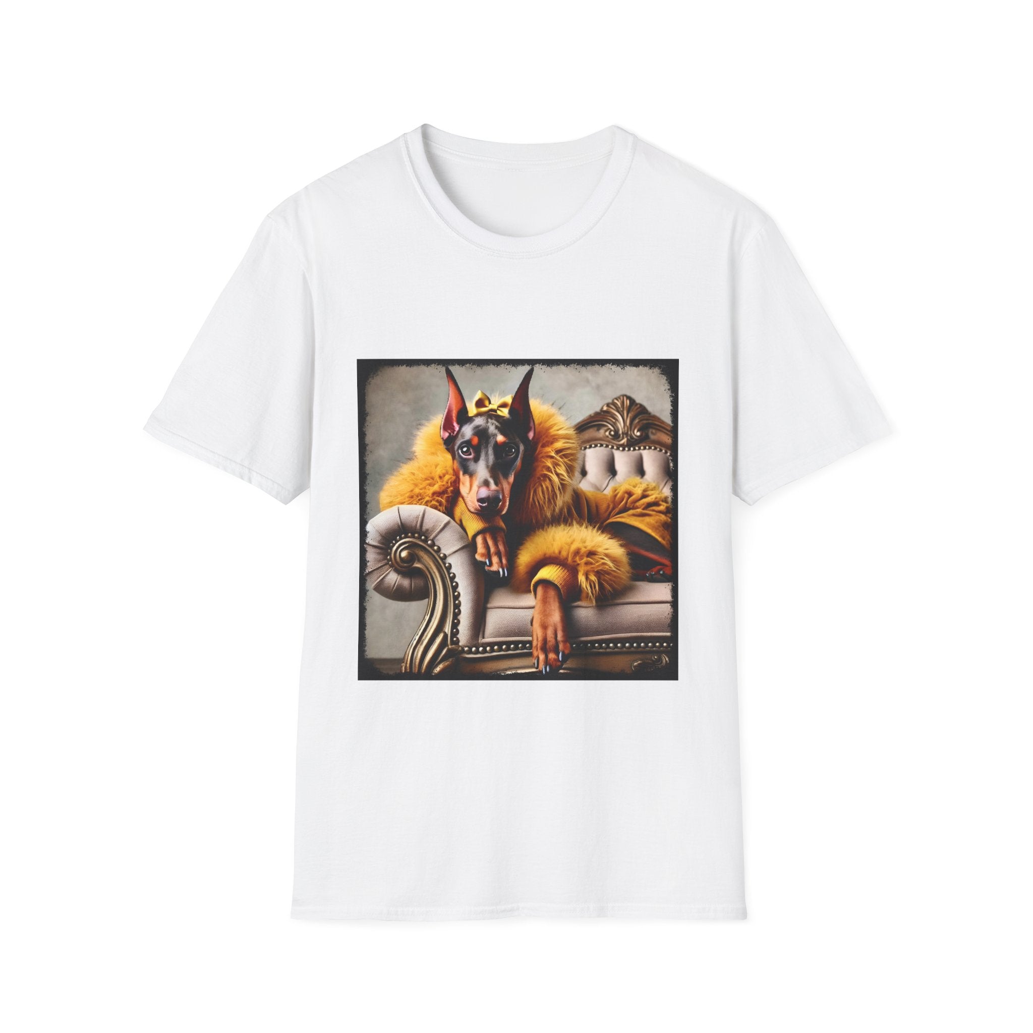 Doberman Pinscher Fur Babe | Unisex Dog T-Shirt