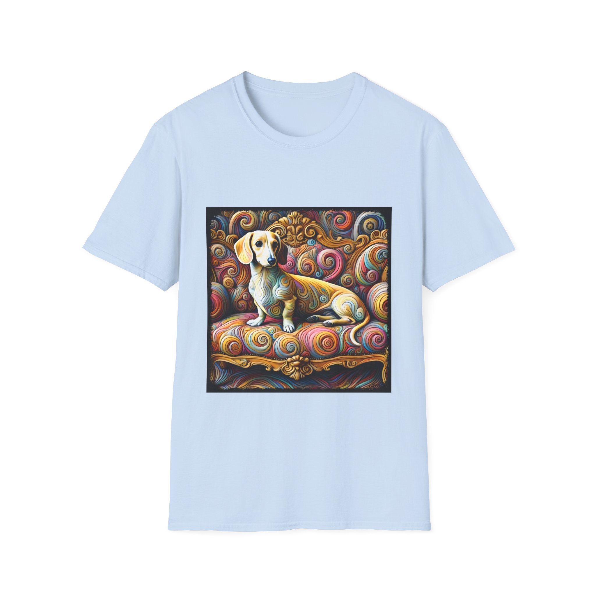 Dachshund Exquisite Swirl | Unisex Dog T-Shirt