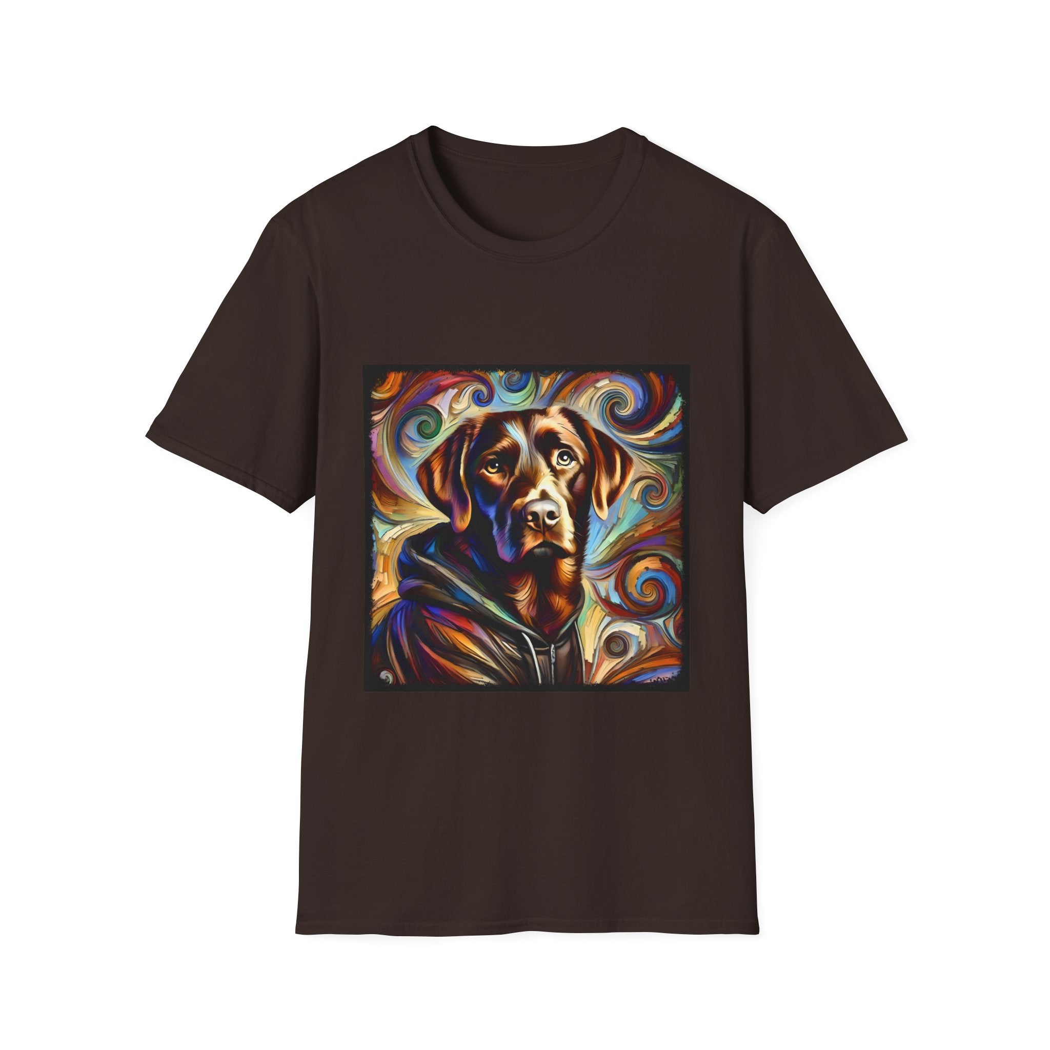 Labrador Retriever Relaxed Swirl | Unisex Dog T-Shirt