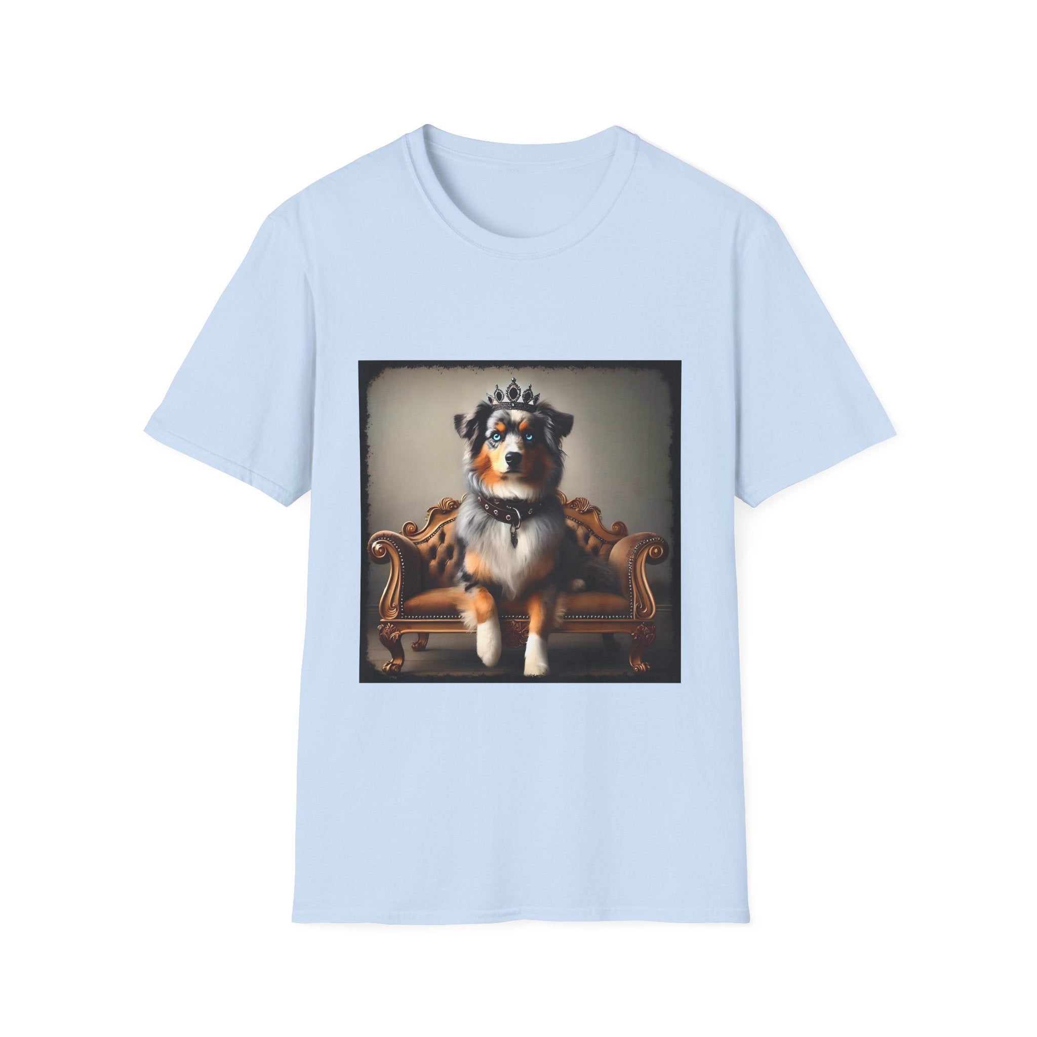 Miniature American Shepherd Crowned Princess | Unisex Dog T-Shirt