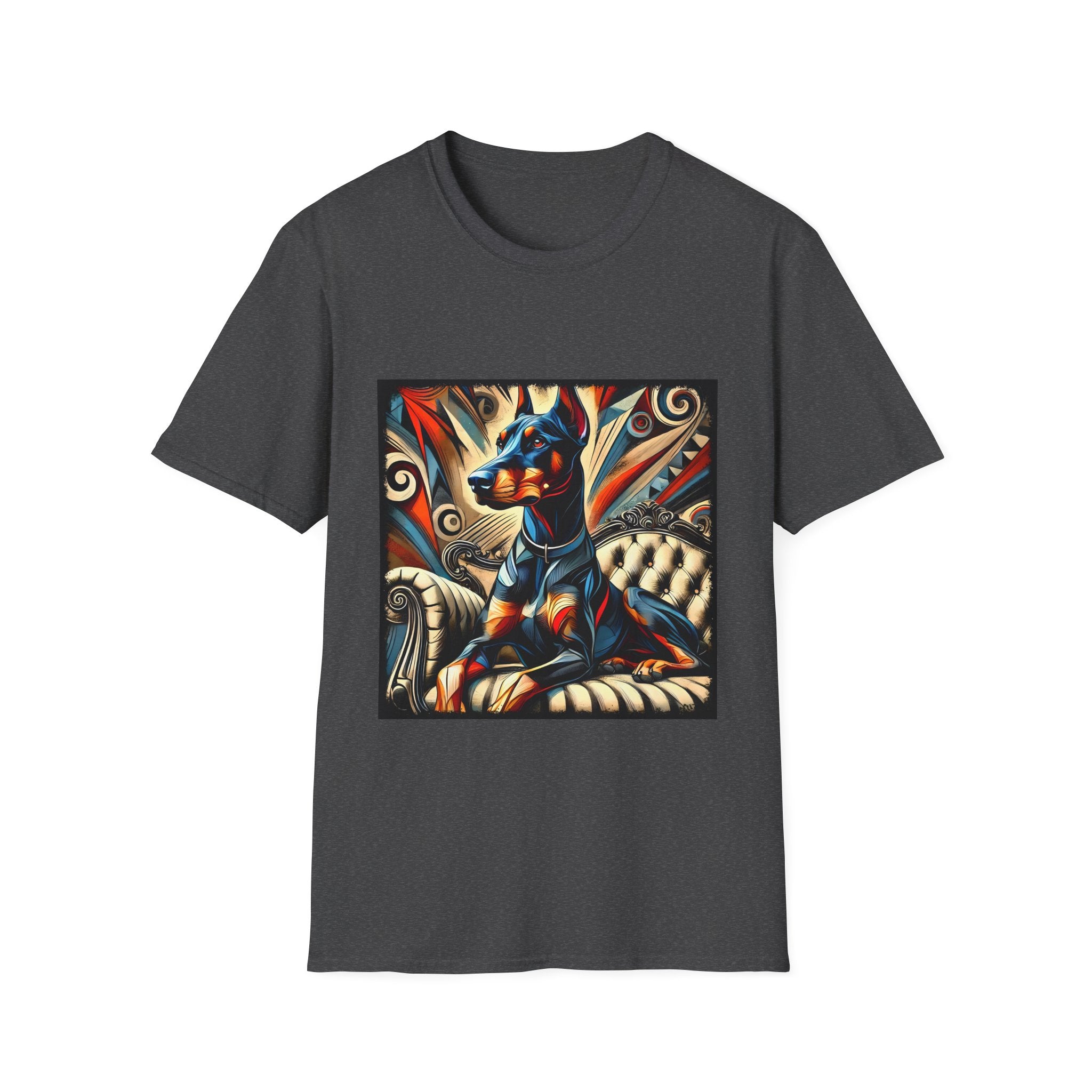Doberman Pinscher Bold Rebel | Unisex Dog T-Shirt