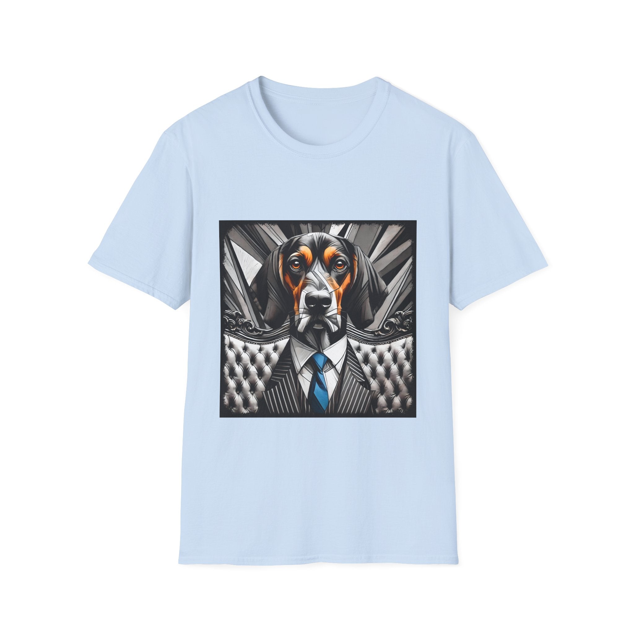 Coonhound Bold Gentleman | Unisex Dog T-Shirt