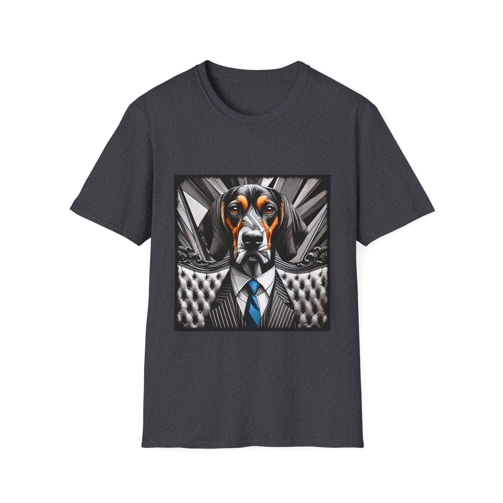 Coonhound Bold Gentleman | Unisex Dog T-Shirt