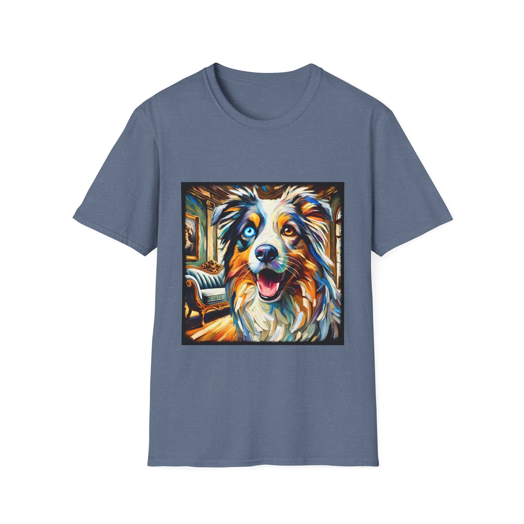 Australian Shepherd Blissful Swirl | Unisex Dog T-Shirt