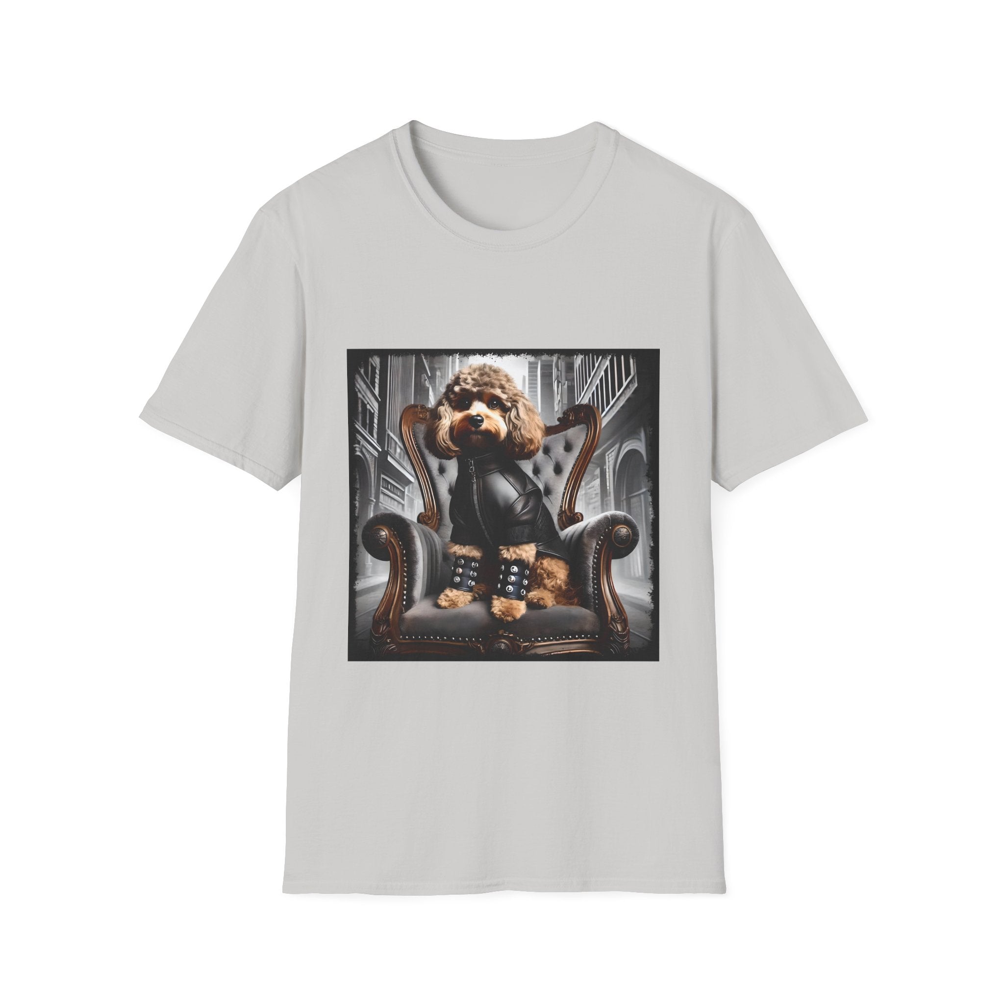 Cavapoo Leather Rebel | Unisex Dog T-Shirt
