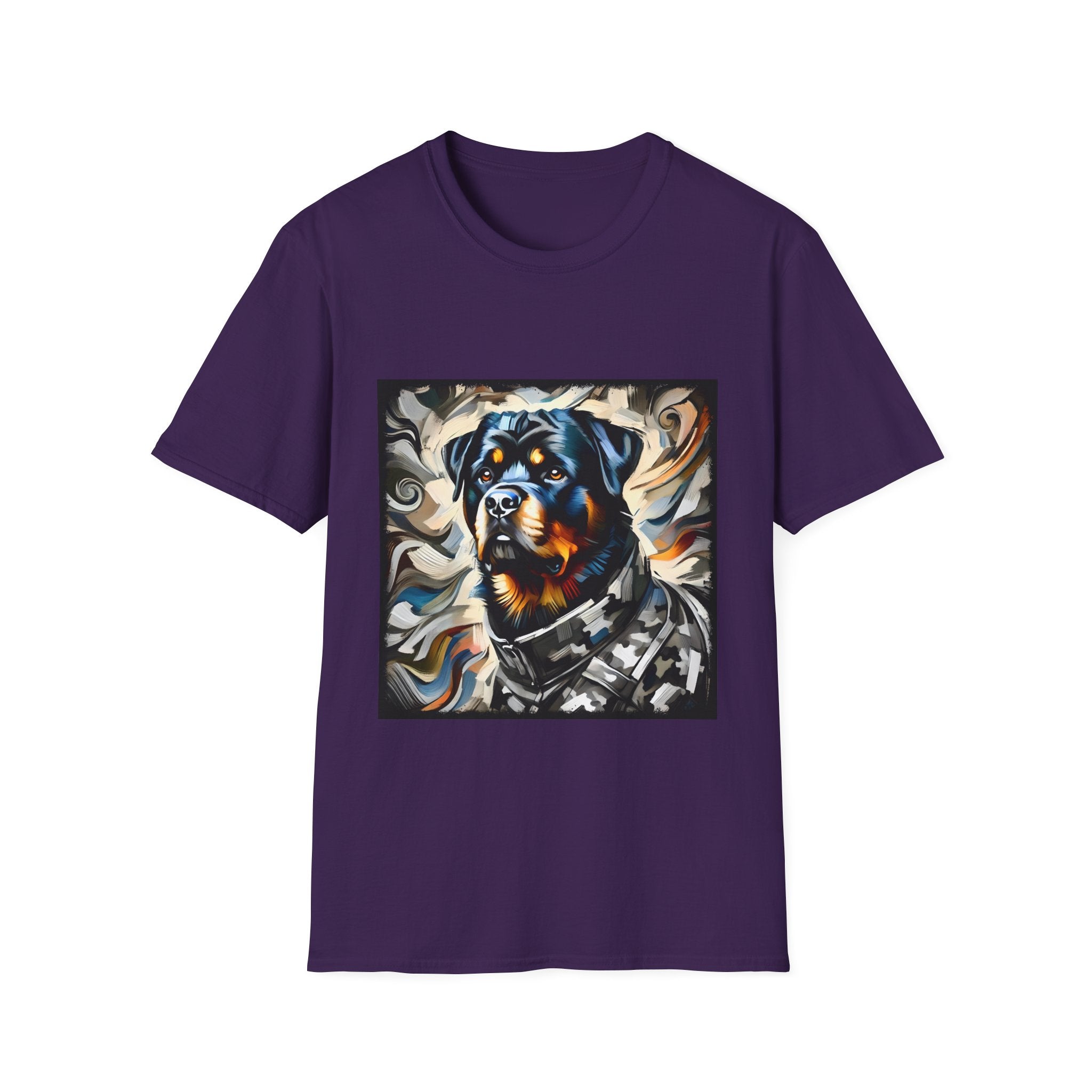 Rottweiler Bold Camo Classic | Unisex Dog T-Shirt