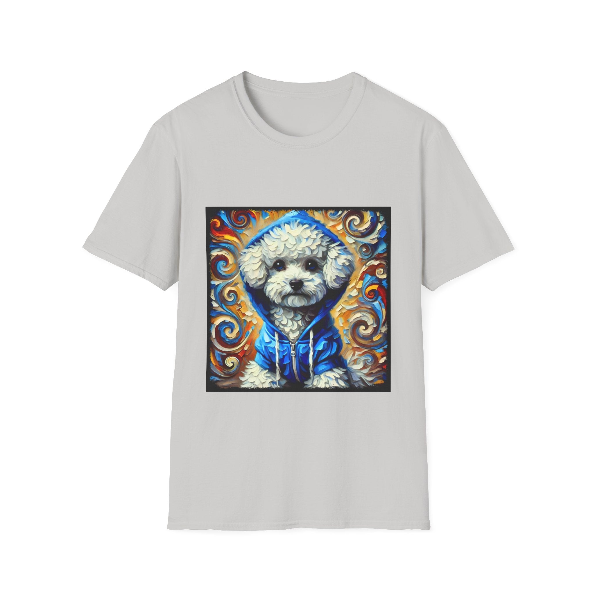 Bichon Frise Hoodie Swirl | Unisex Dog T-Shirt