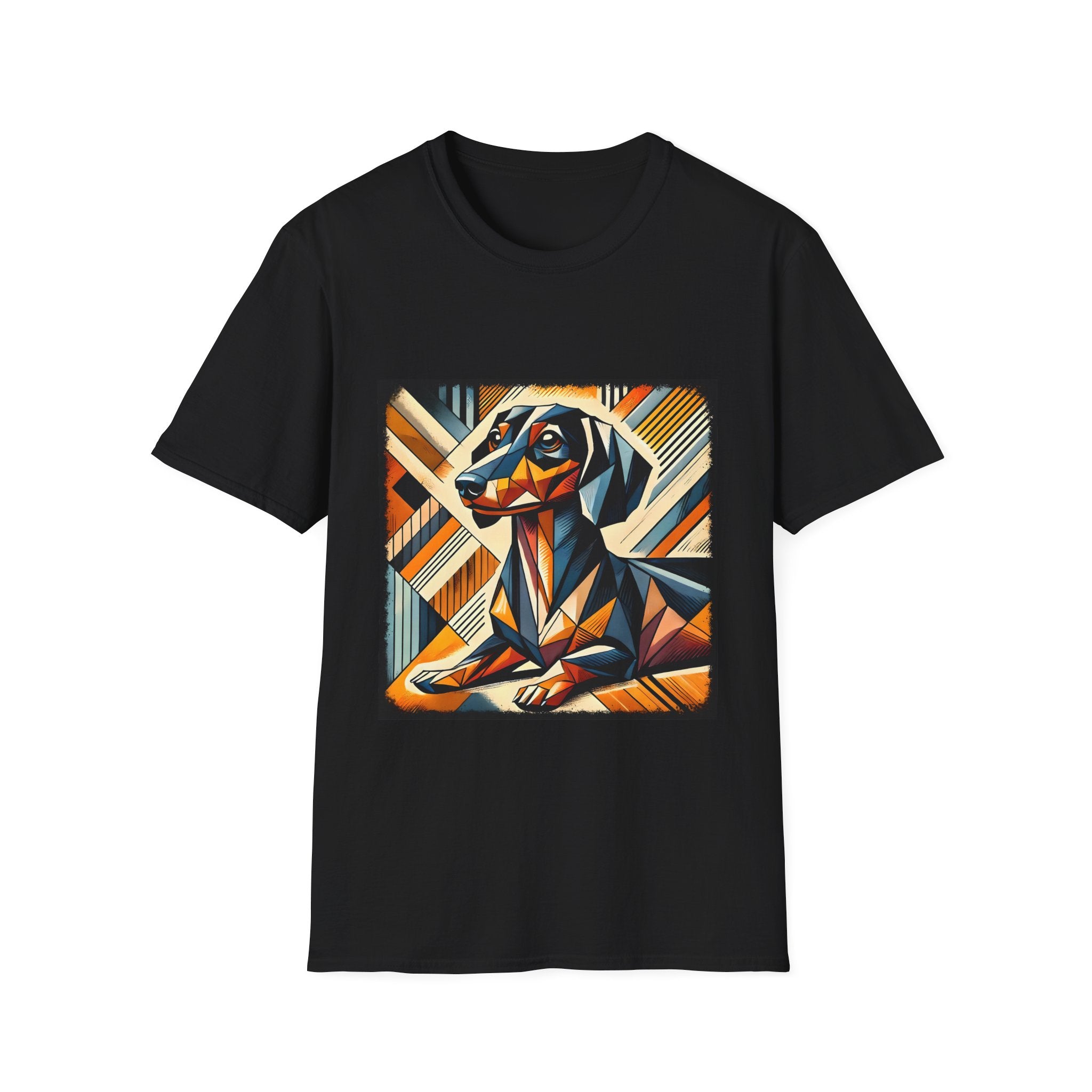 Dachshund Bold Geometric | Unisex Dog T-Shirt