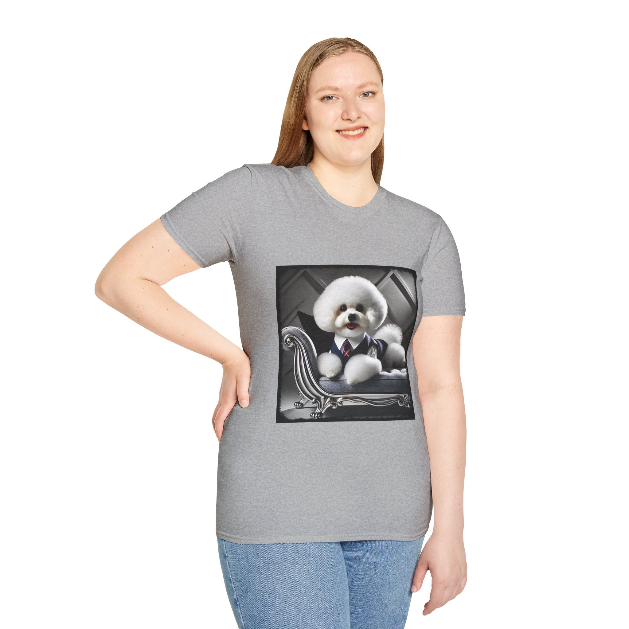 Bichon Frise Tailored Pup | Unisex Dog T-Shirt