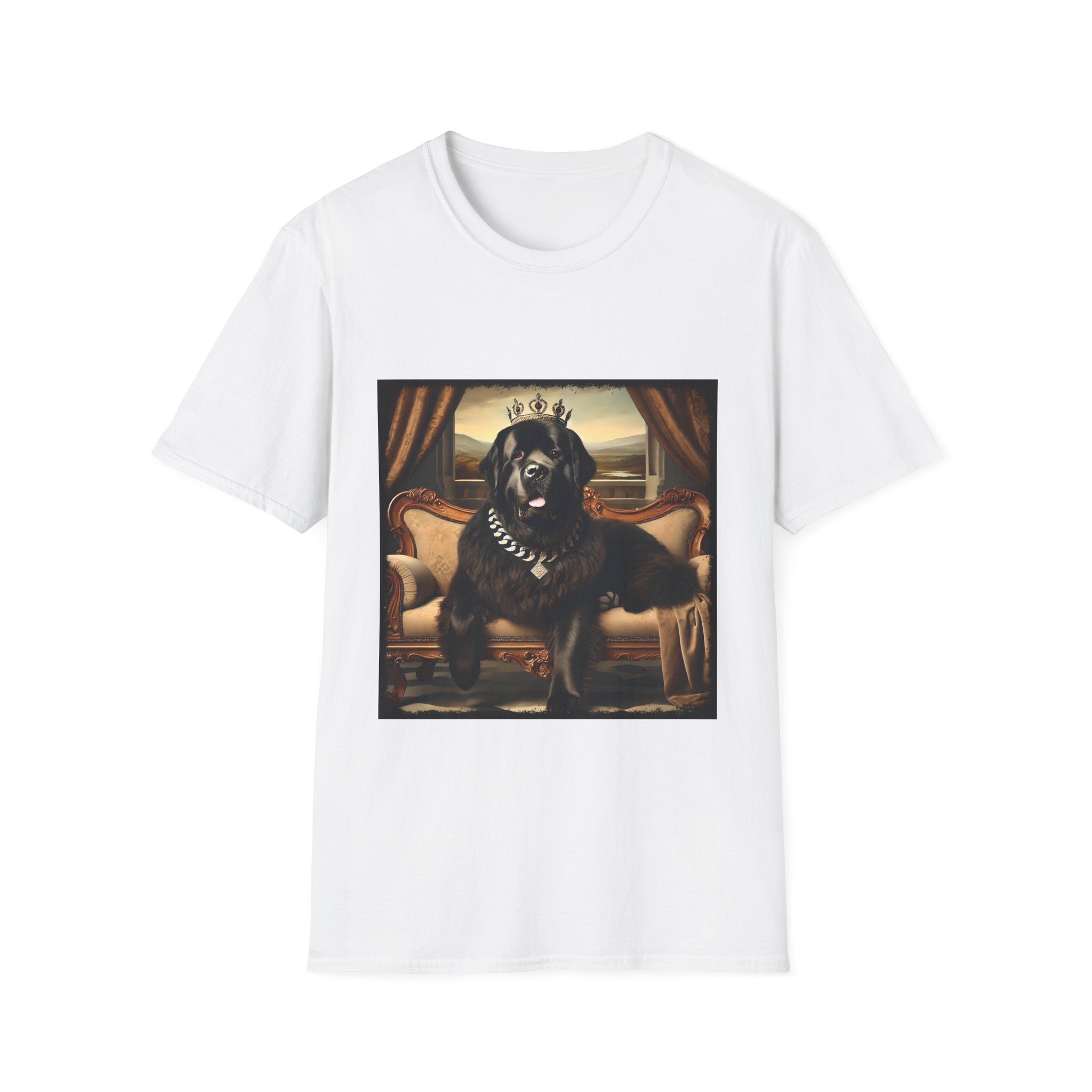 Newfoundland Posh Prince | Unisex Dog T-Shirt