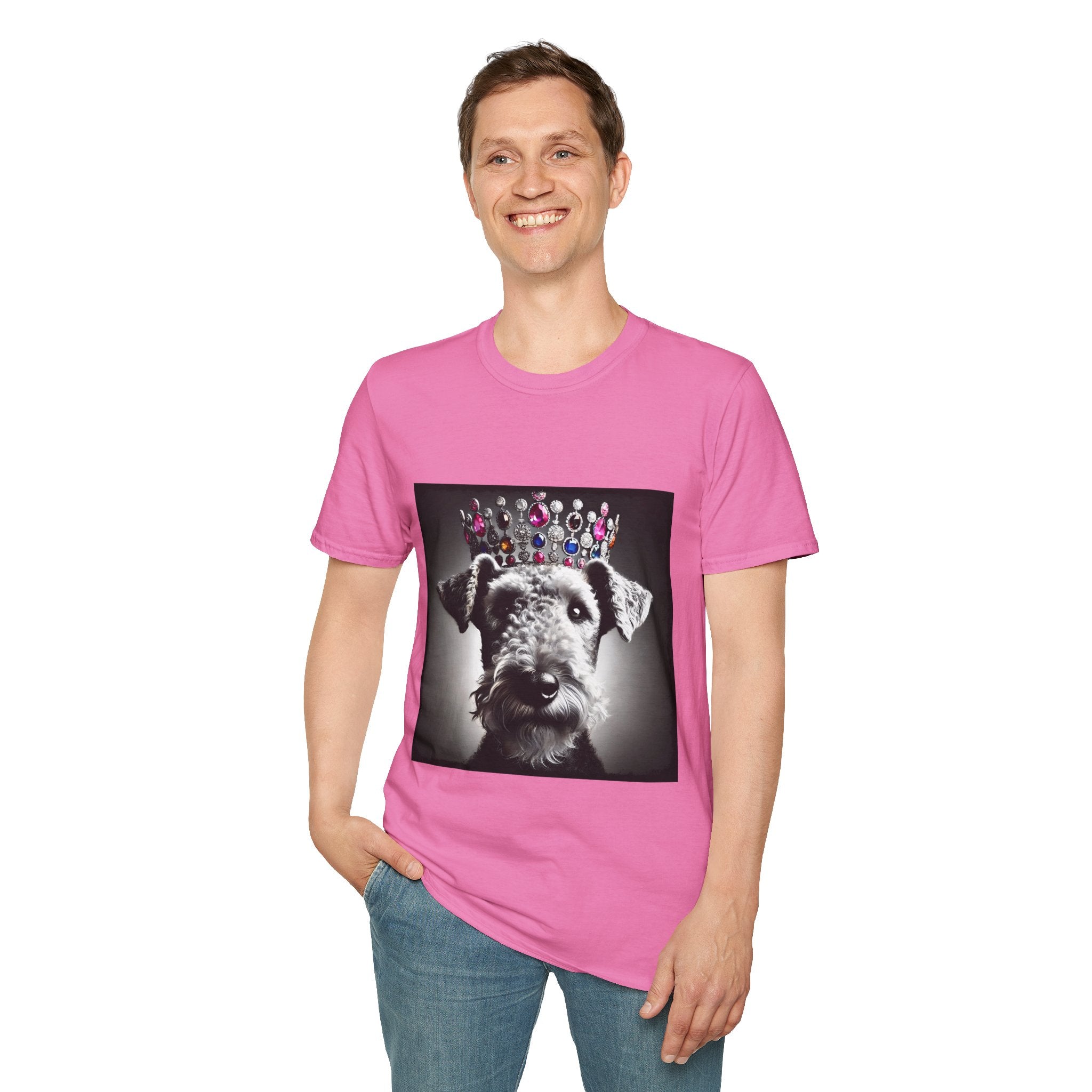 Airedale Terrier Iconic Princess | Unisex Dog T-Shirt