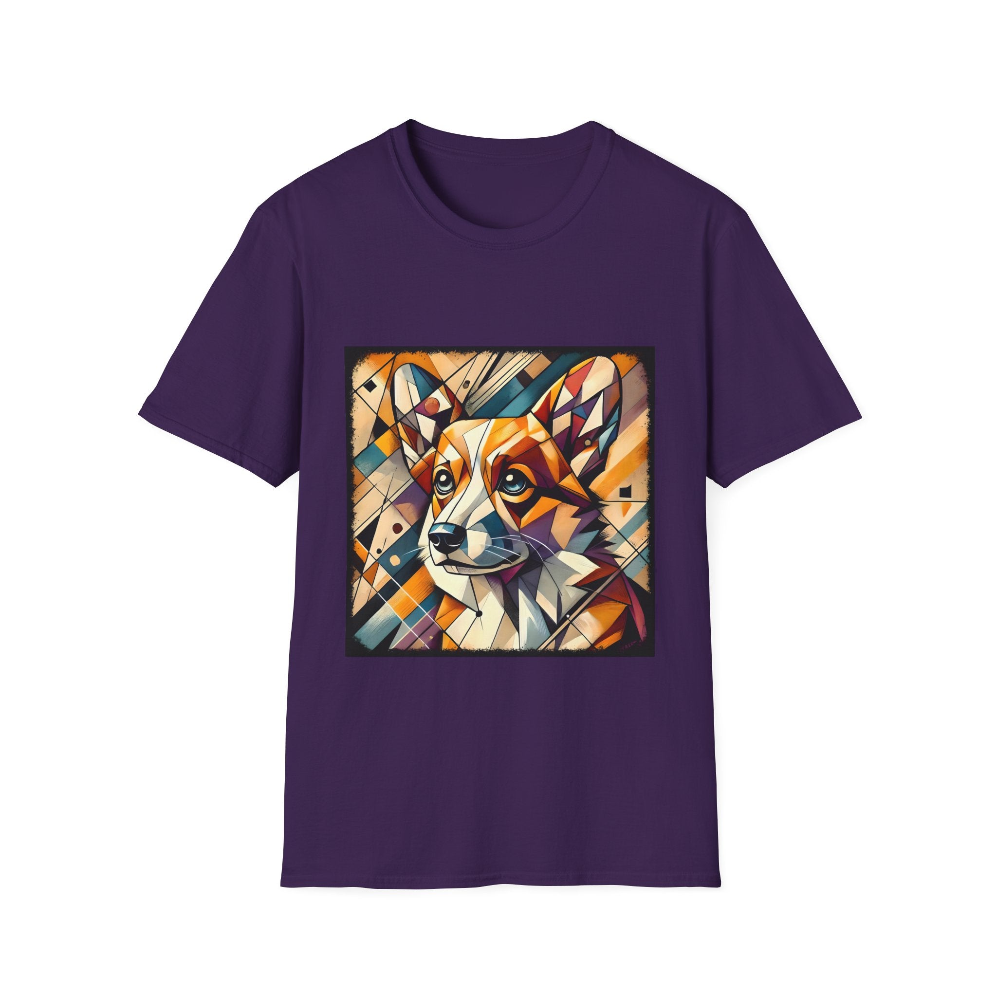Pembroke Welsh Corgi Bold Geometric | Unisex Dog T-Shirt
