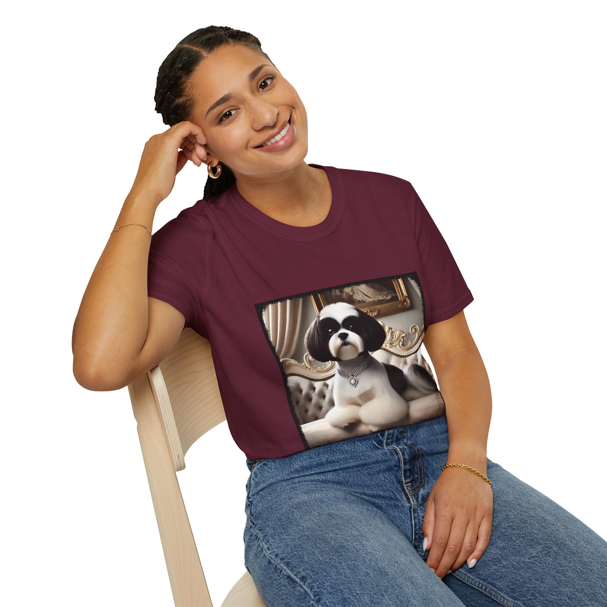 Shih Tzu Diamond Darling | Unisex Dog T-Shirt