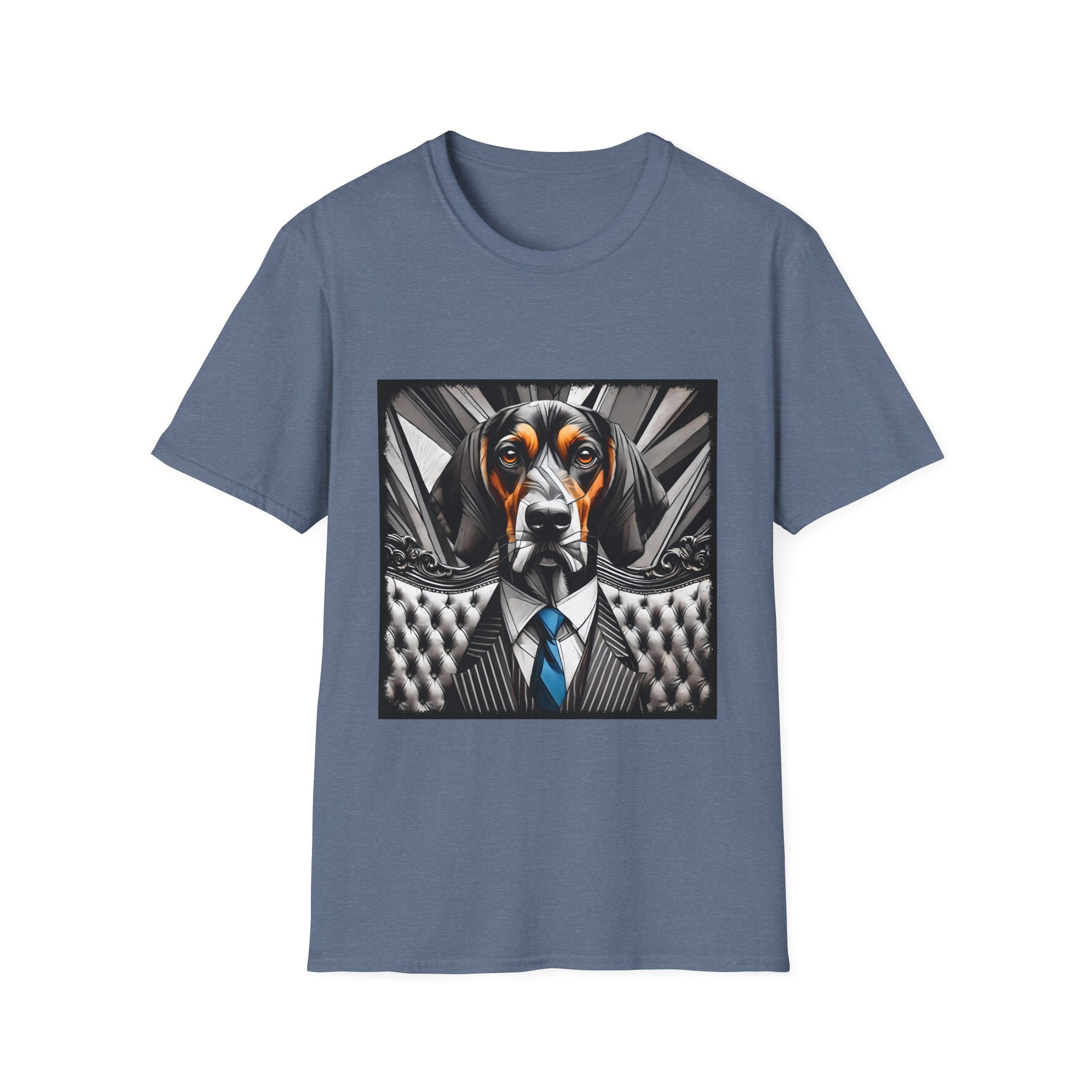 Coonhound Bold Gentleman | Unisex Dog T-Shirt