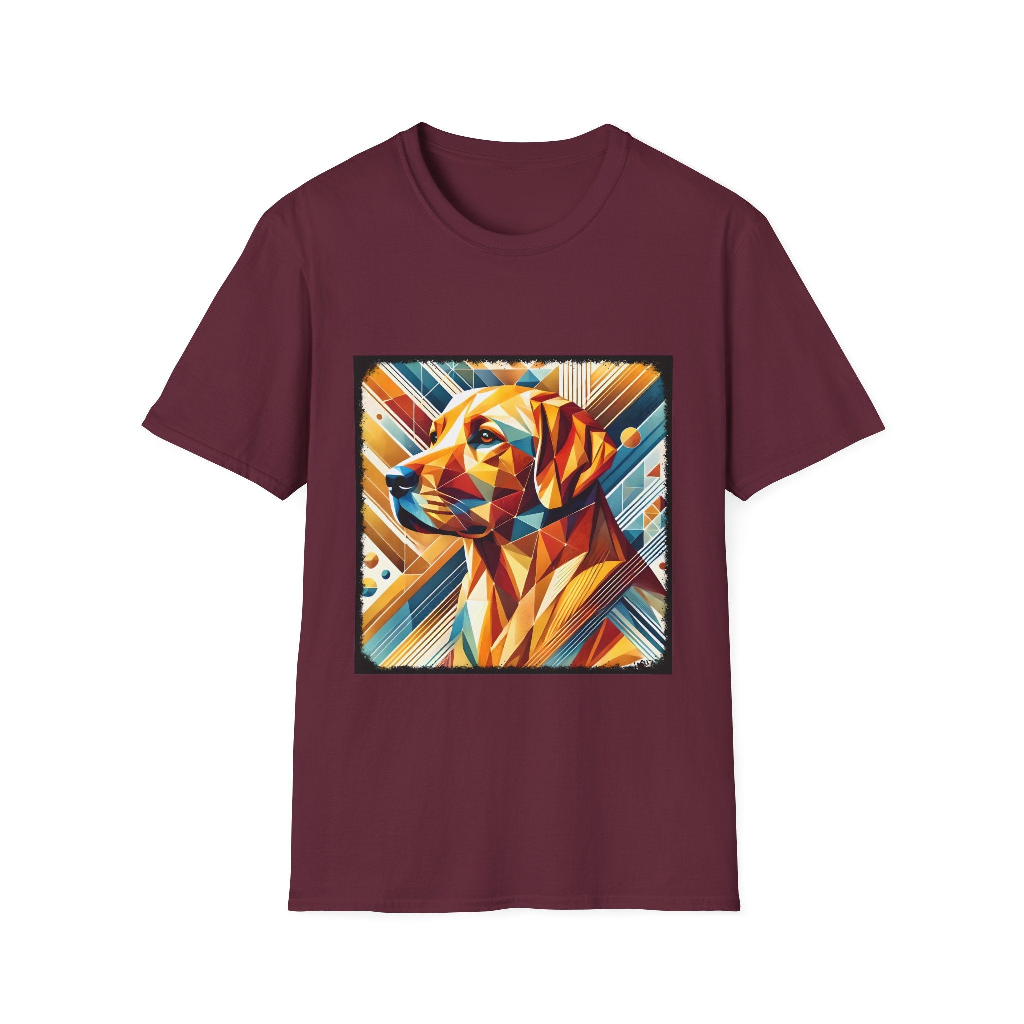 Labrador Retriever Vivid Geometric | Unisex Dog T-Shirt