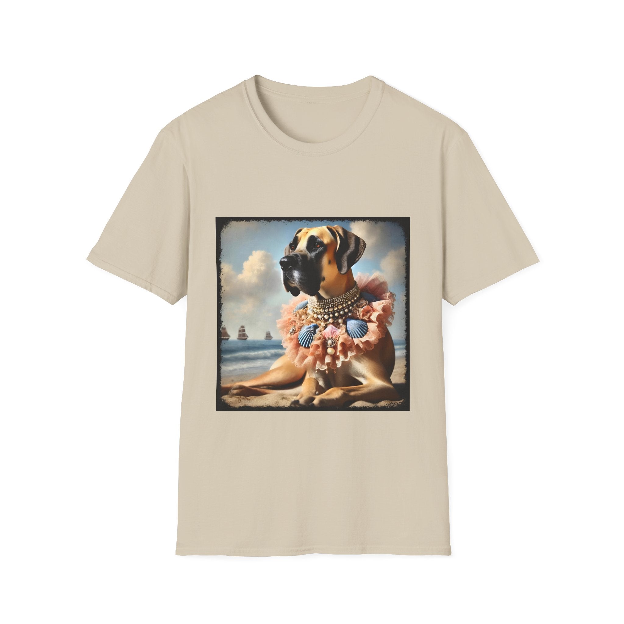 Great Dane Seaside Queen | Unisex Dog T-Shirt