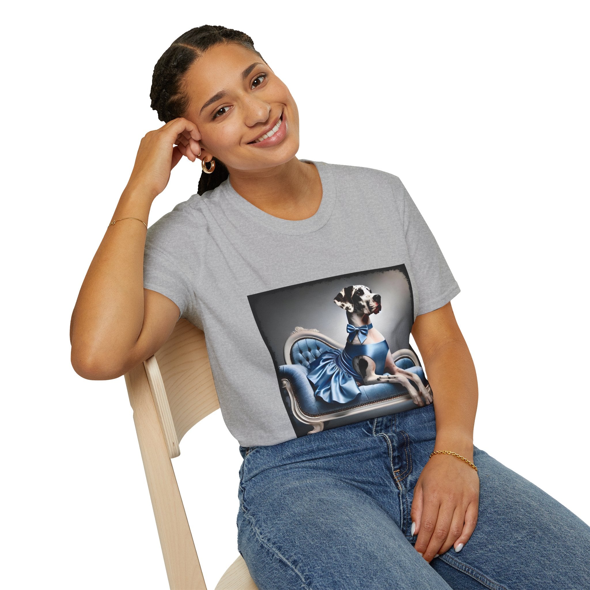 Great Dane Blue Belle | Unisex Dog T-Shirt