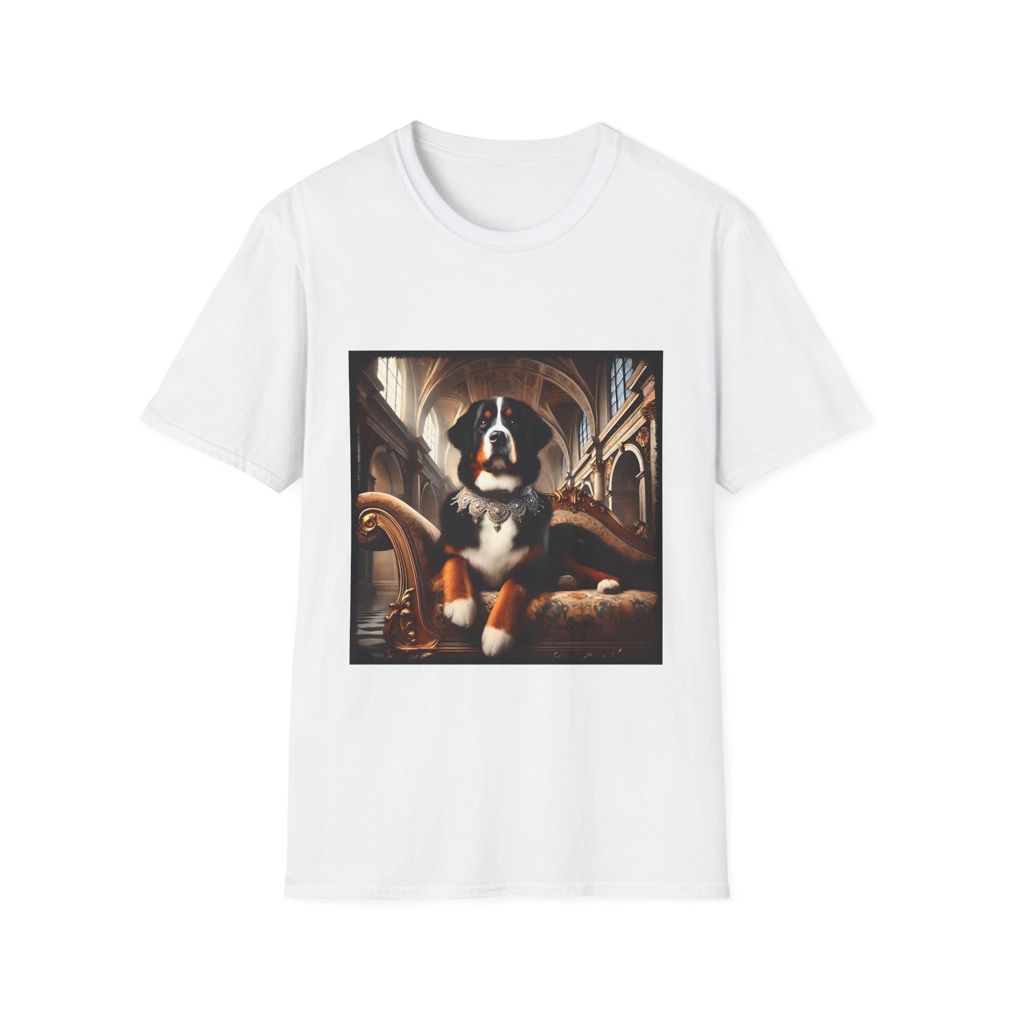 Bernese Mountain Dog Posh Princess | Unisex Dog T-Shirt