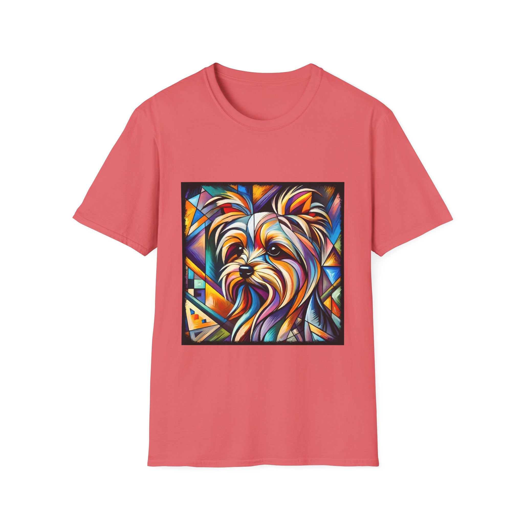 Yorkshire Terrier Bold Geometric | Unisex Dog T-Shirt