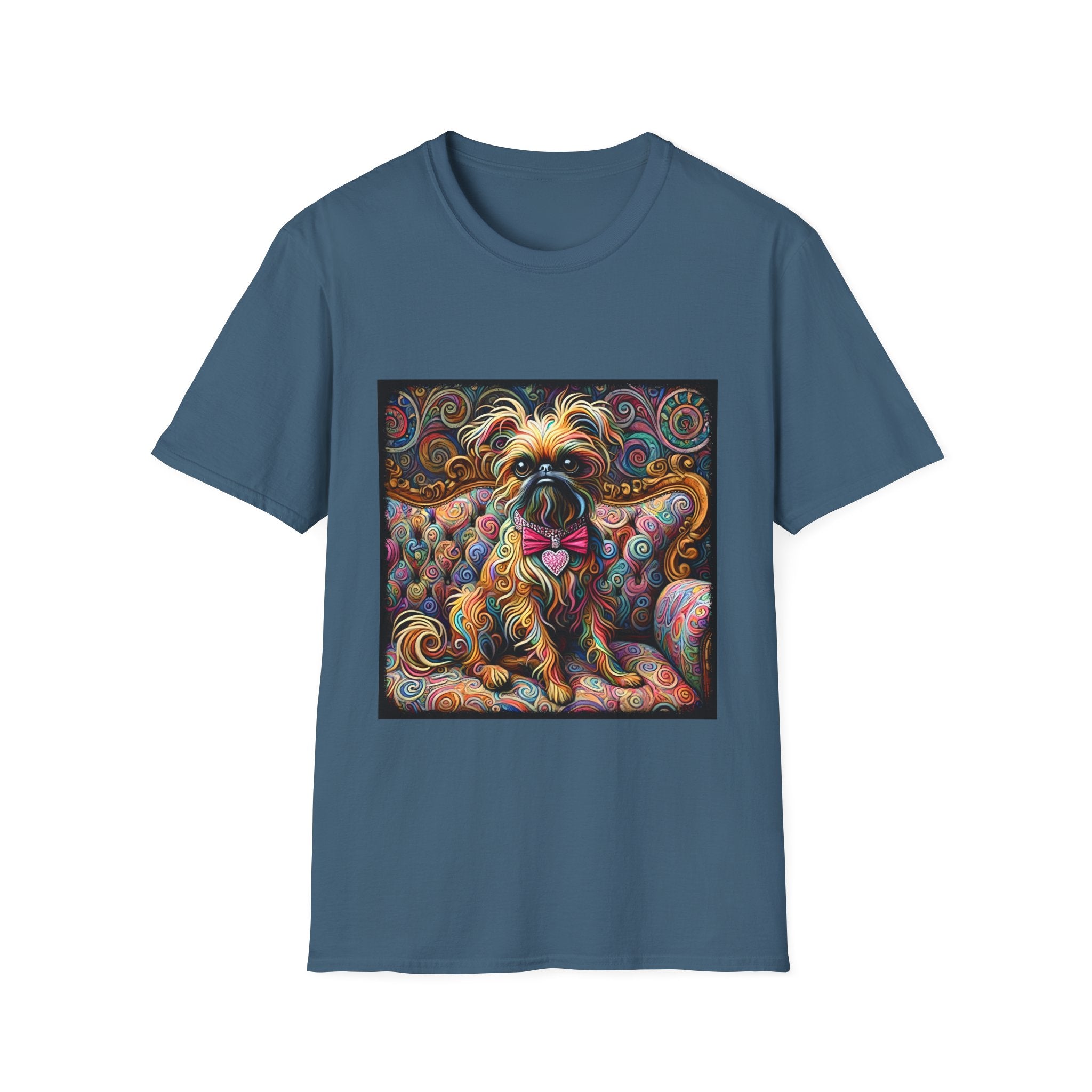 Brussels Griffon Love Swirl | Unisex Dog T-Shirt