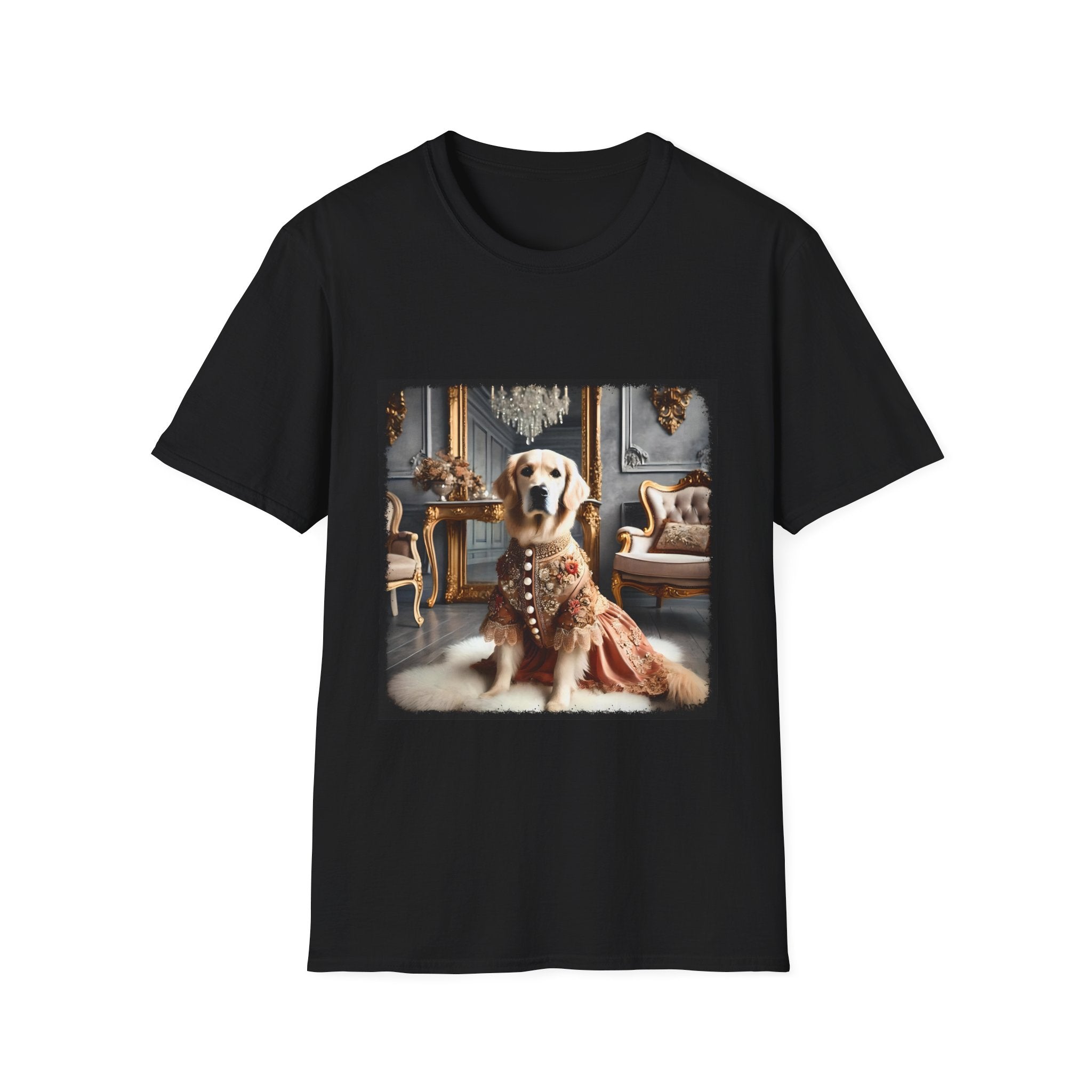 Golden Retriever Grand Presence | Unisex Dog T-Shirt