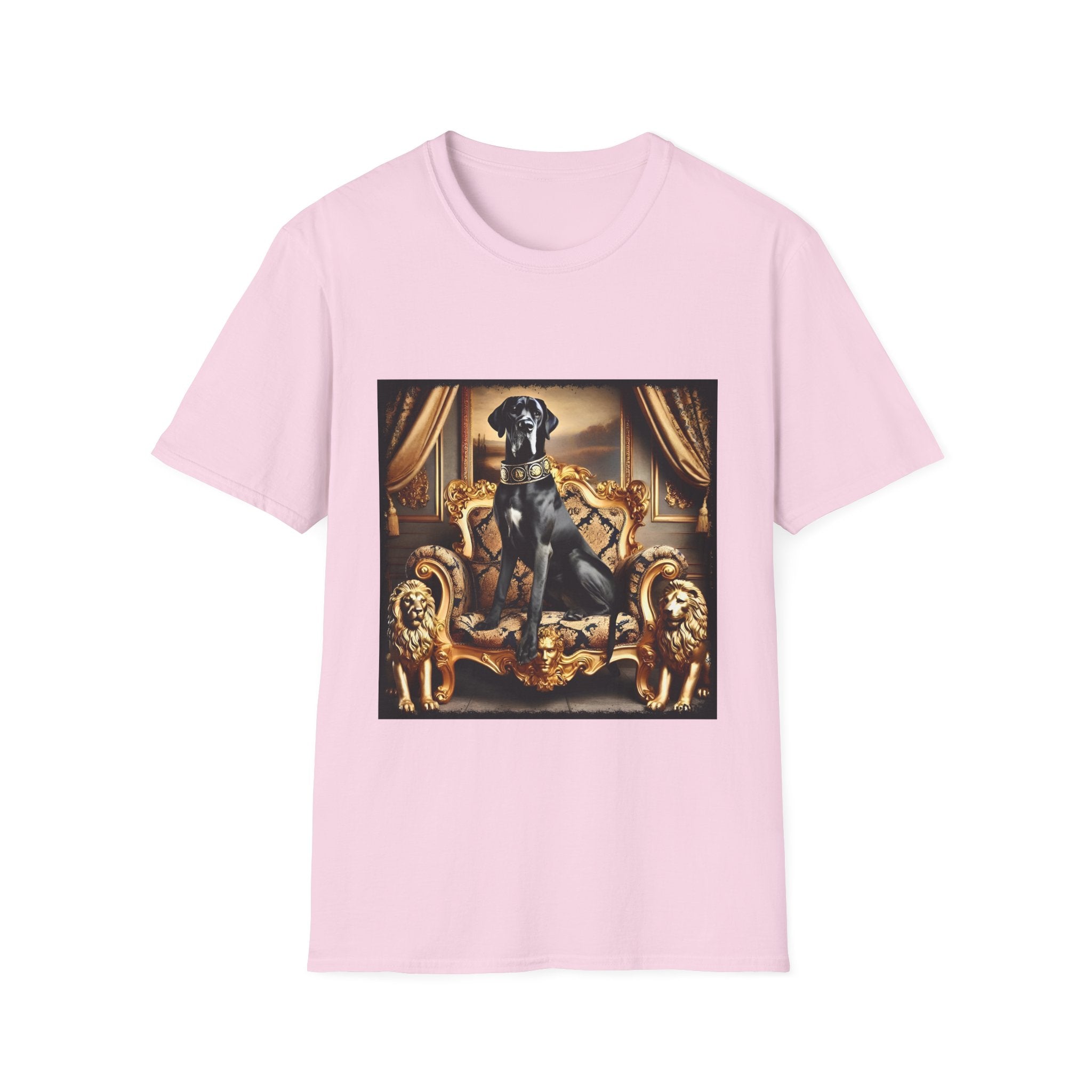Great Dane Throne Pup | Unisex Dog T-Shirt