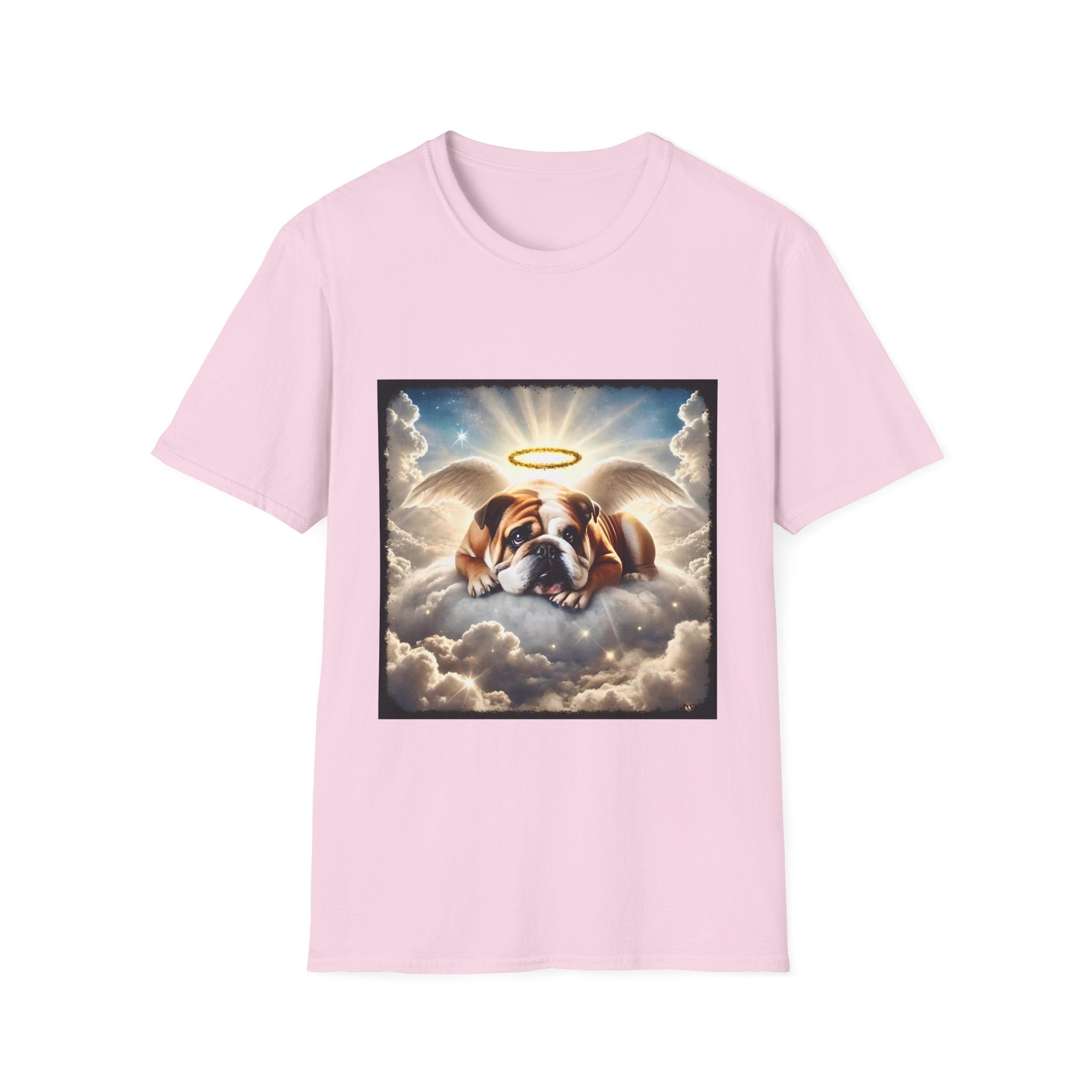Bulldog Angel Baby | Unisex Dog T-Shirt