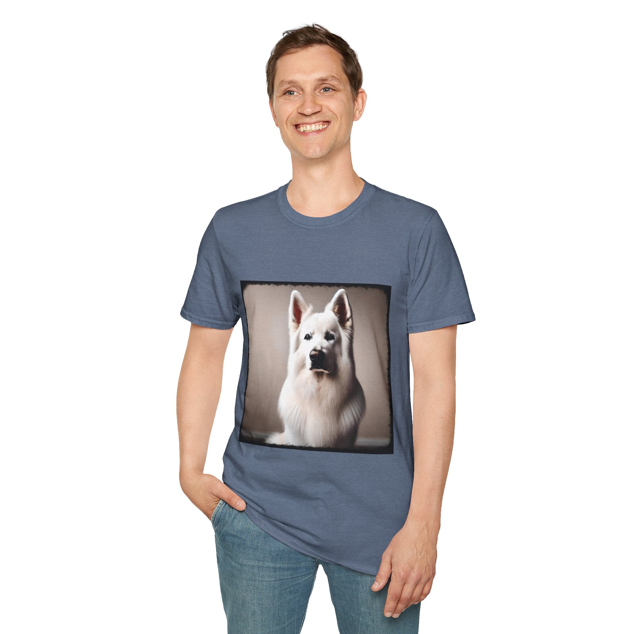 German Shepherd Pure Portrait  | Unisex Dog T-Shirt