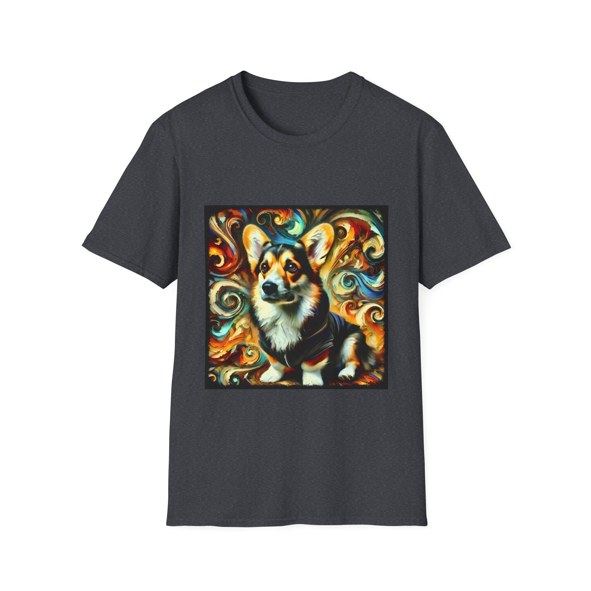 Pembroke Welsh Corgi Urban Bean Swirl | Unisex Dog T-Shirt