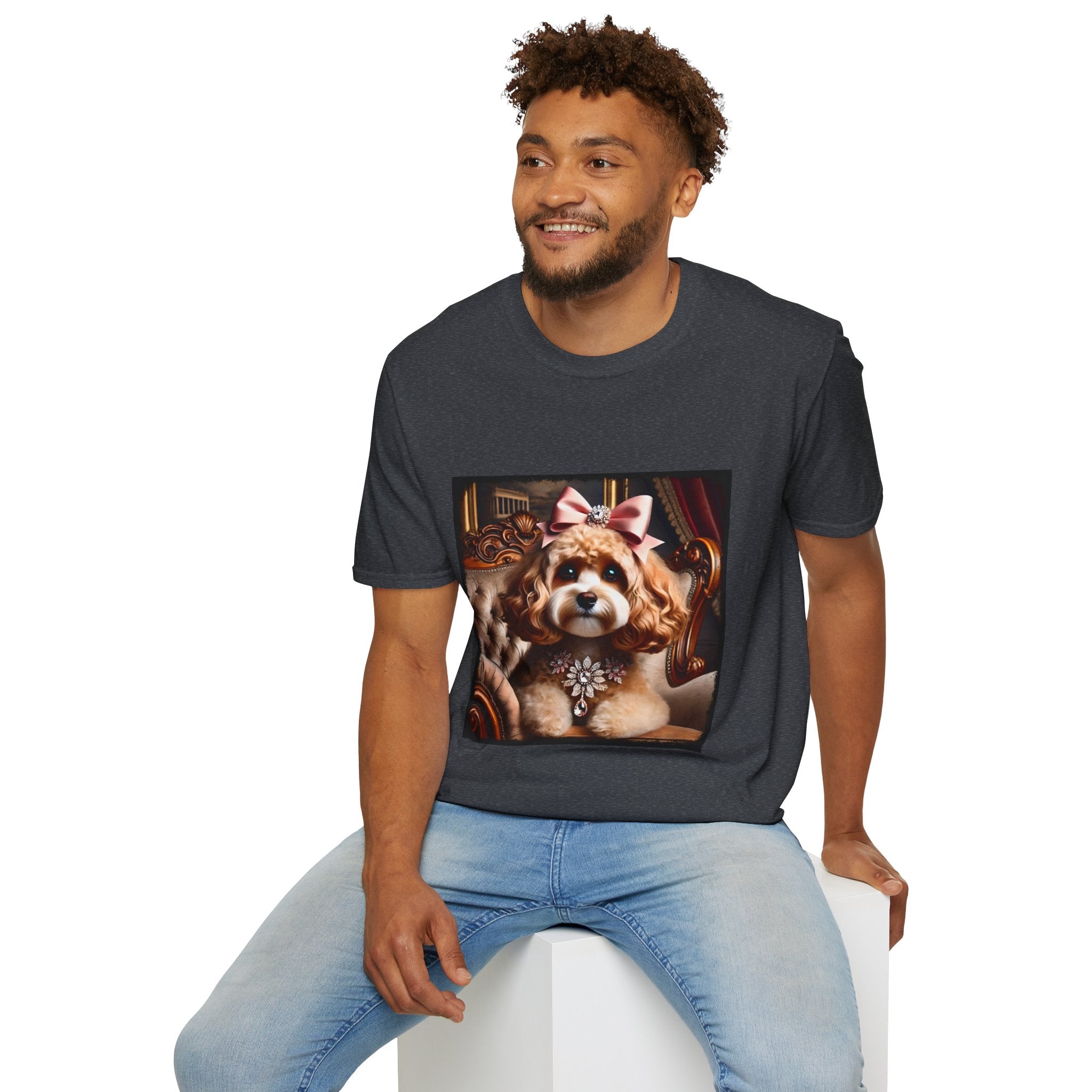 Cavapoo Diamond Diva | Unisex Dog T-Shirt