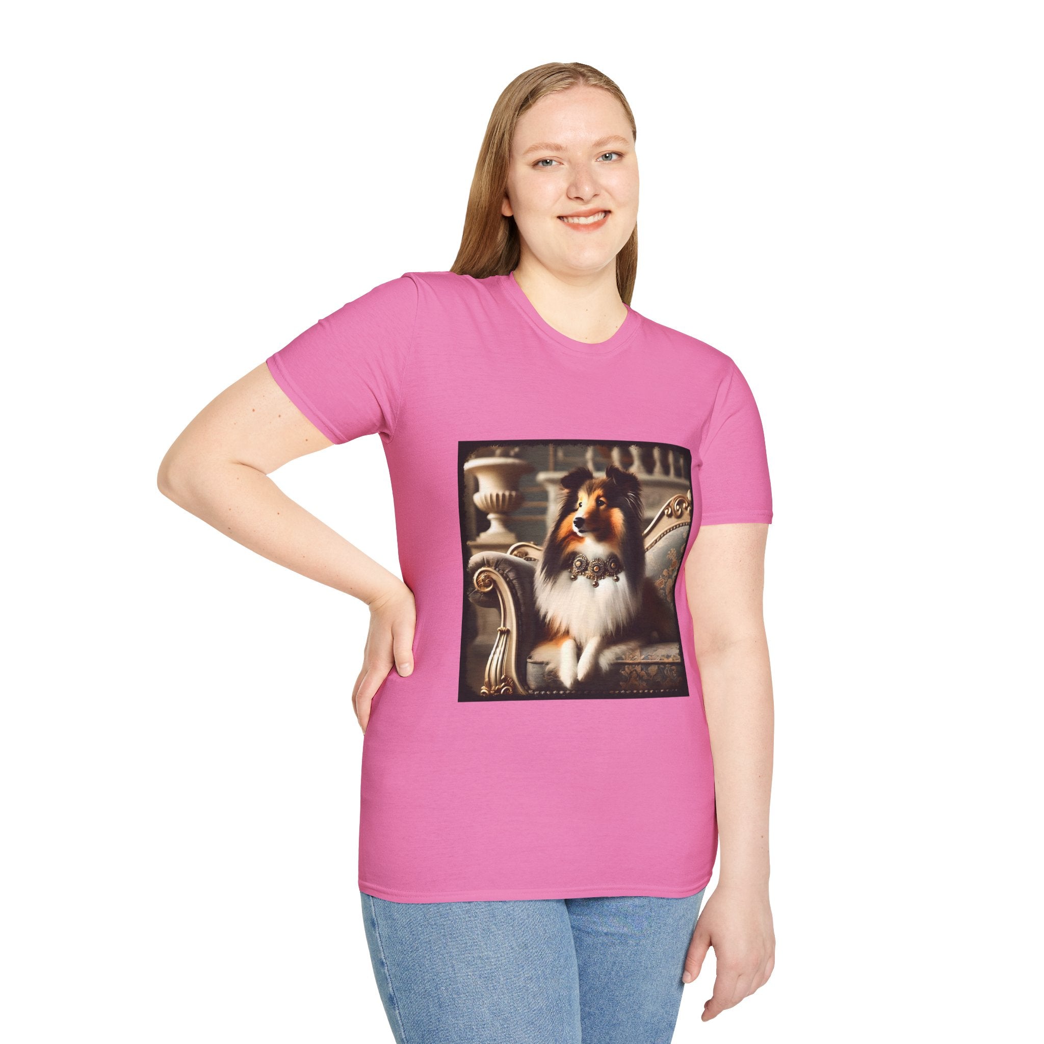 Shetland Sheepdog Luxurious Lady | Unisex Dog T-Shirt