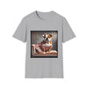 Bulldog Iconic Peach | Unisex Dog T-Shirt