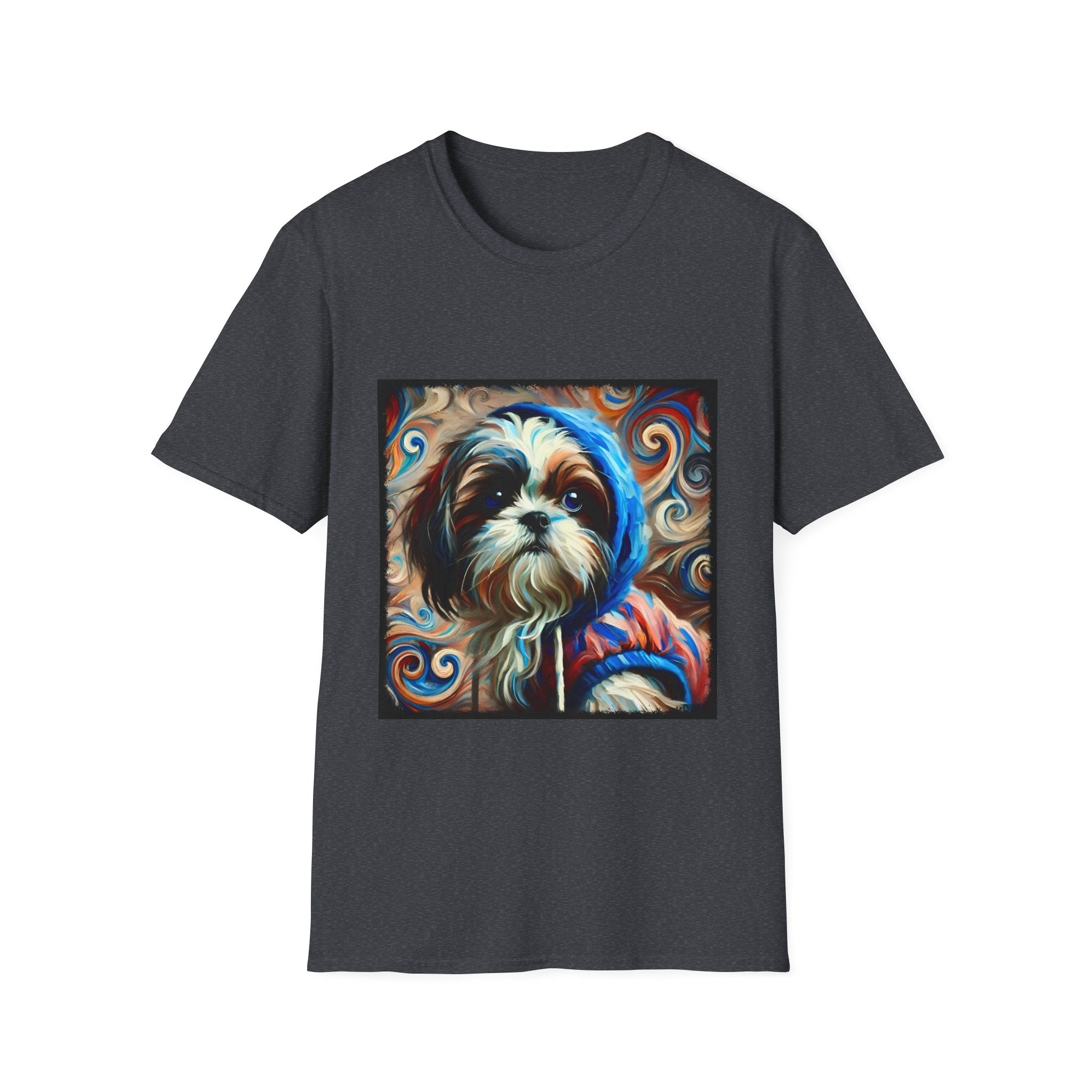 Shih Tzu Lowkey Swirl | Unisex Dog T-Shirt
