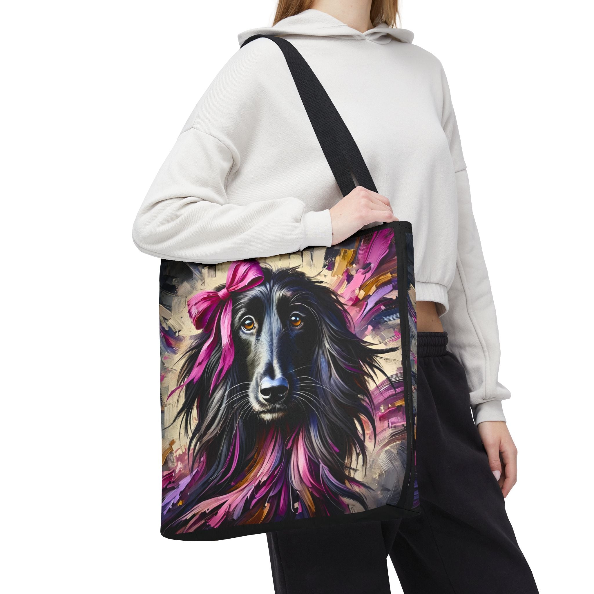 Afghan Hound Bold Classic | Dog Themed Tote Bag