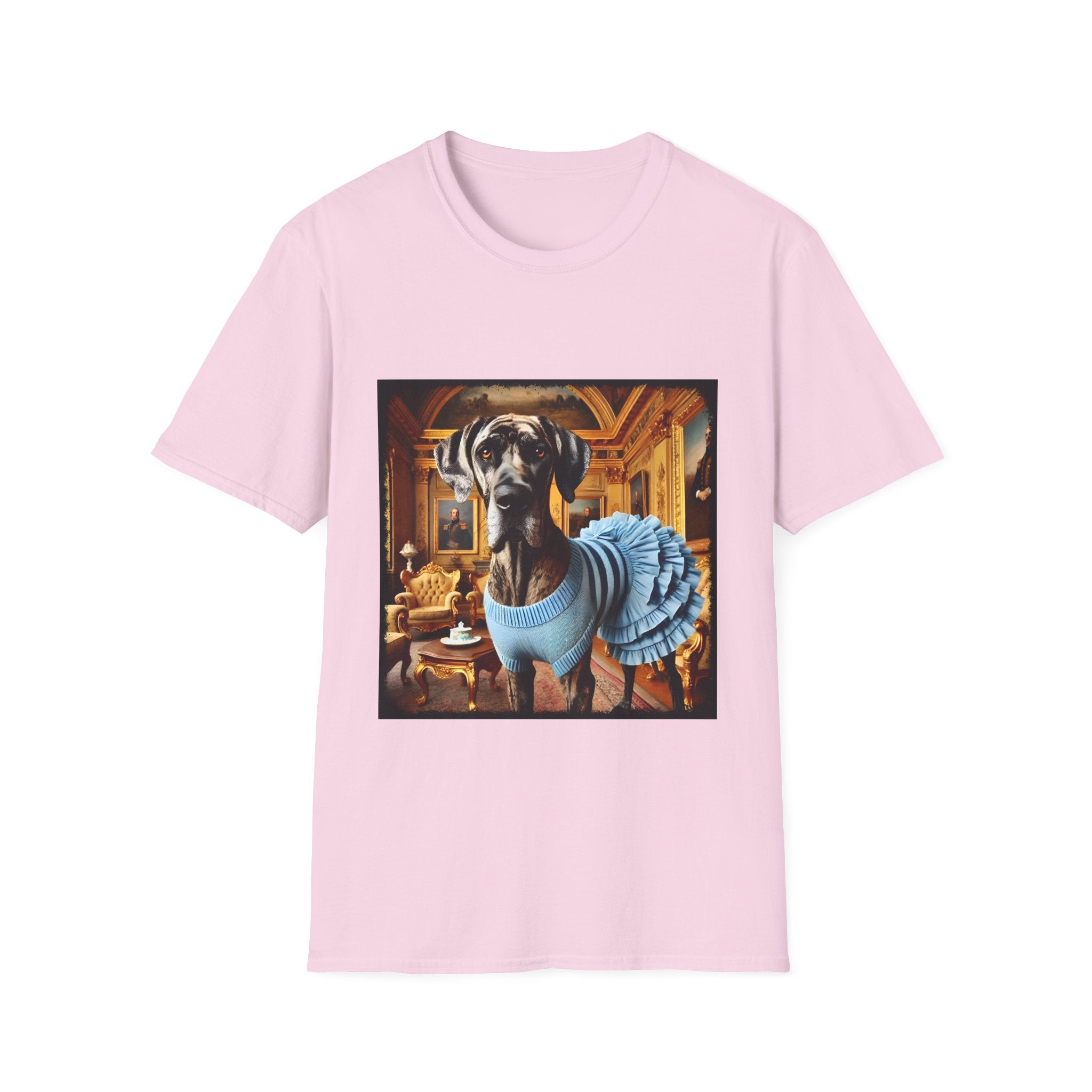 Great Dane Brindle Billionaire | Unisex Dog T-Shirt