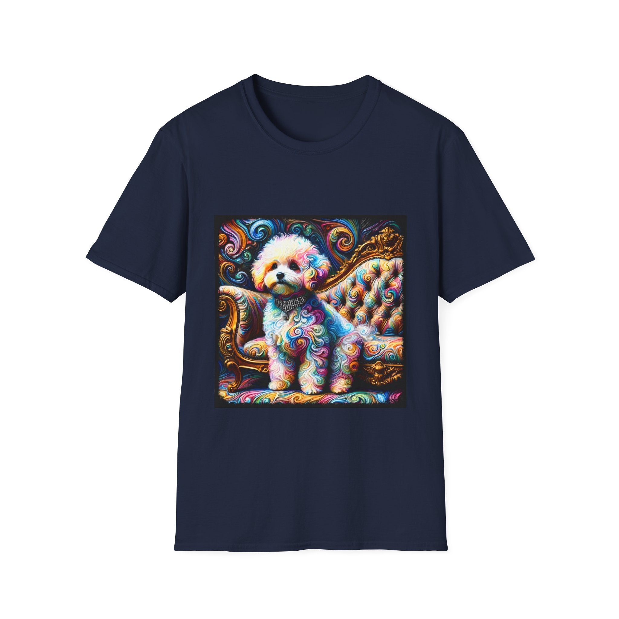 Bichon Frise Beautiful Swirl | Unisex Dog T-Shirt