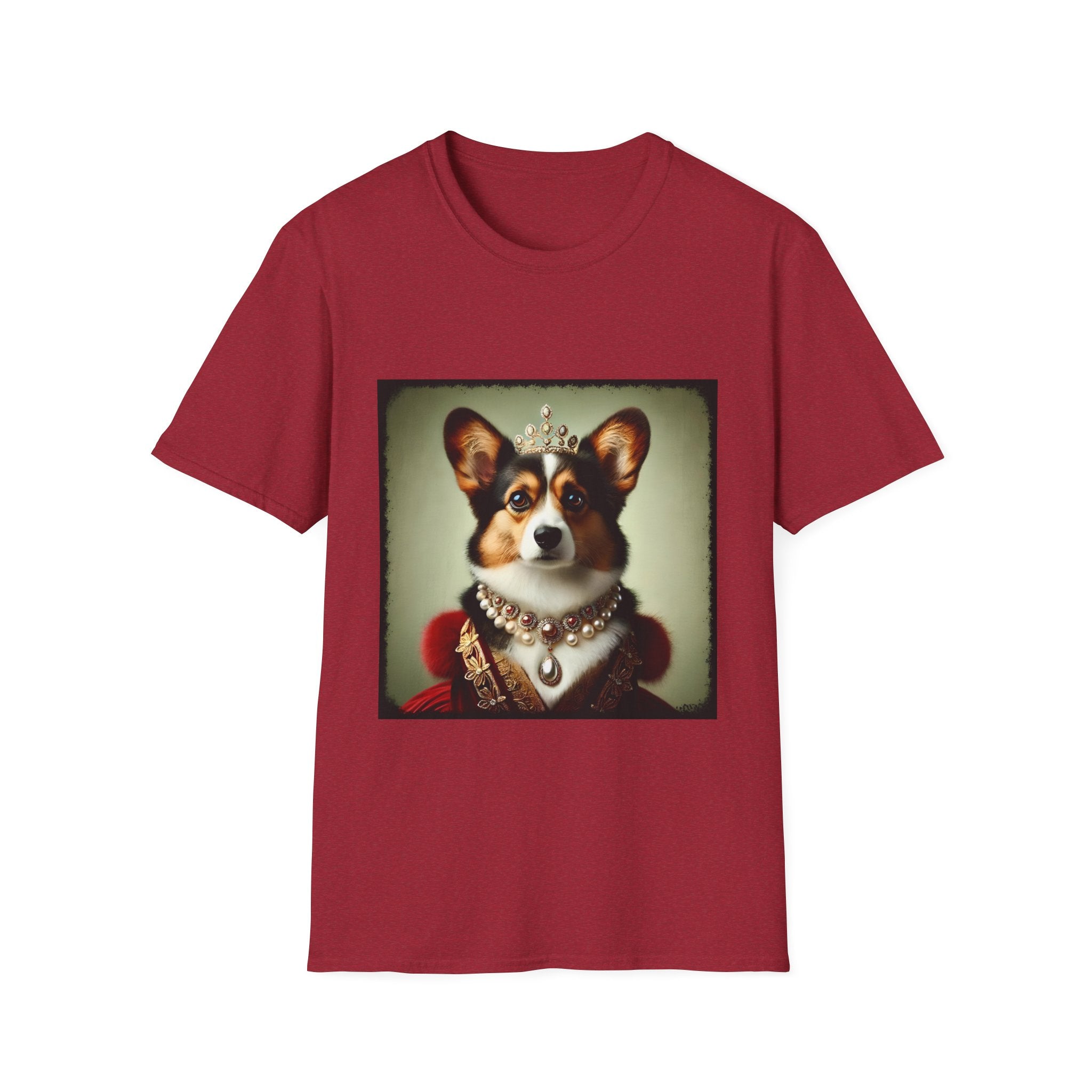 Pembroke Welsh Corgi Glam Queen | Unisex Dog T-Shirt
