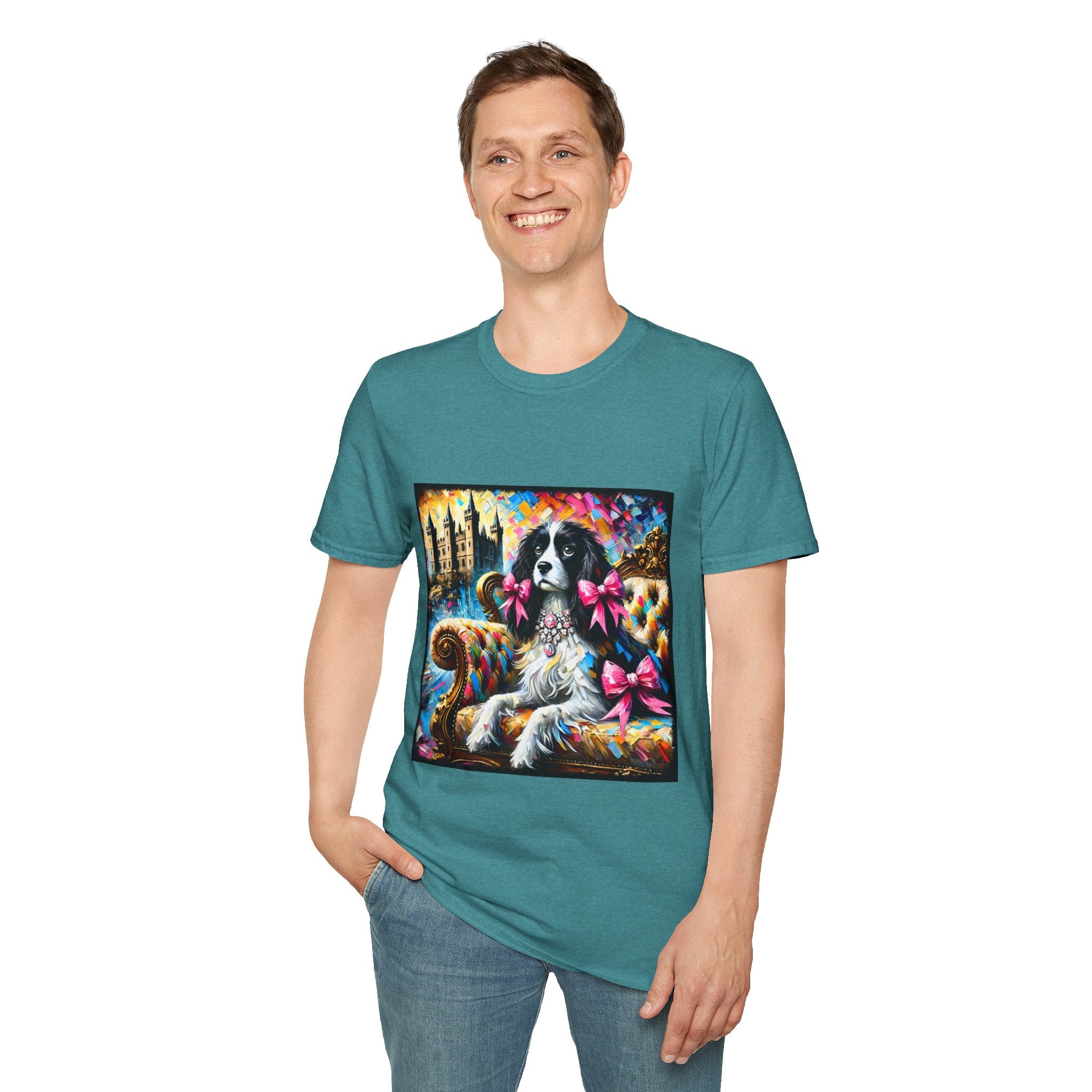 English Springer Spaniel Diamond Princess Classic | Unisex Dog T-Shirt