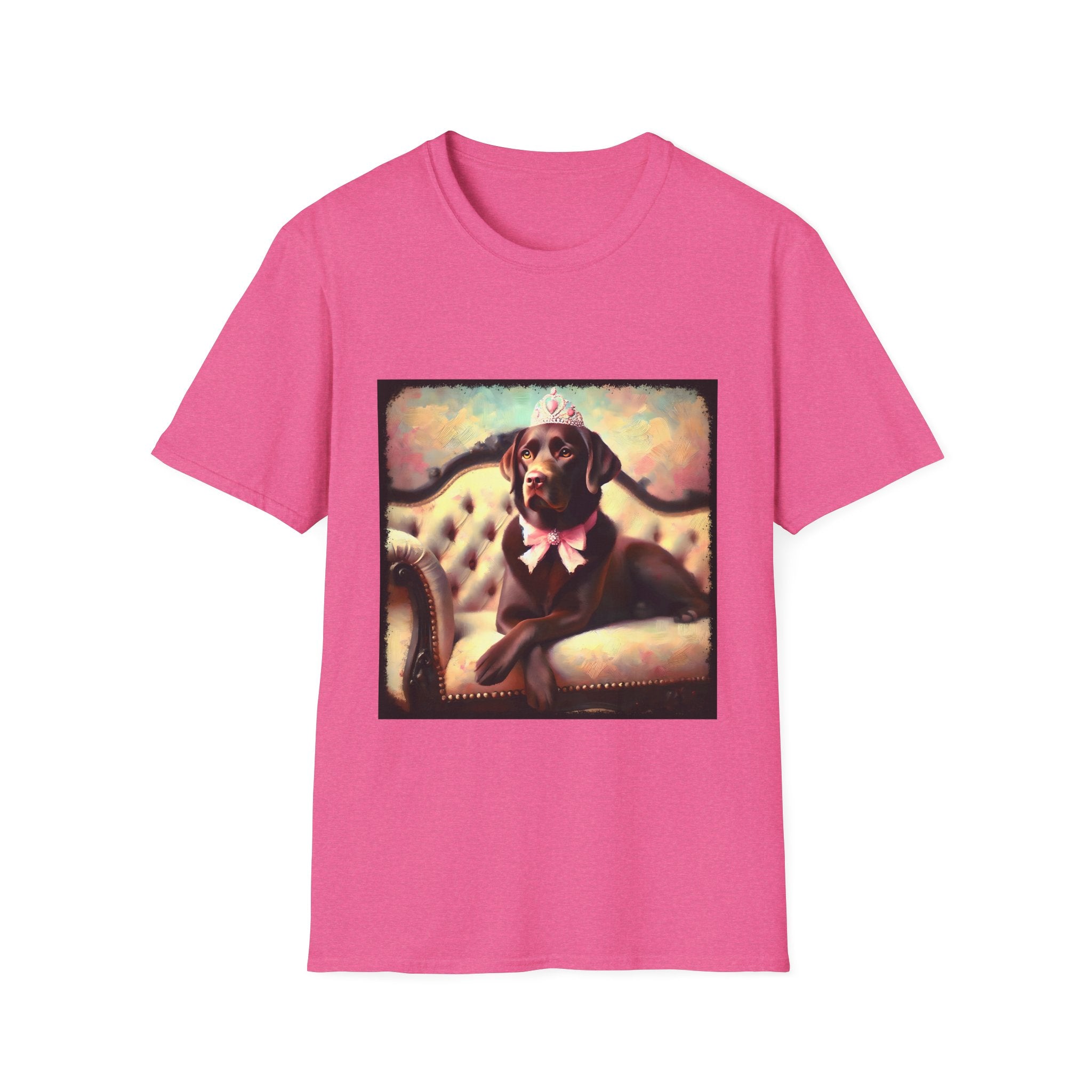 Labrador Retriever Poised Princess Classic | Unisex Dog T-Shirt