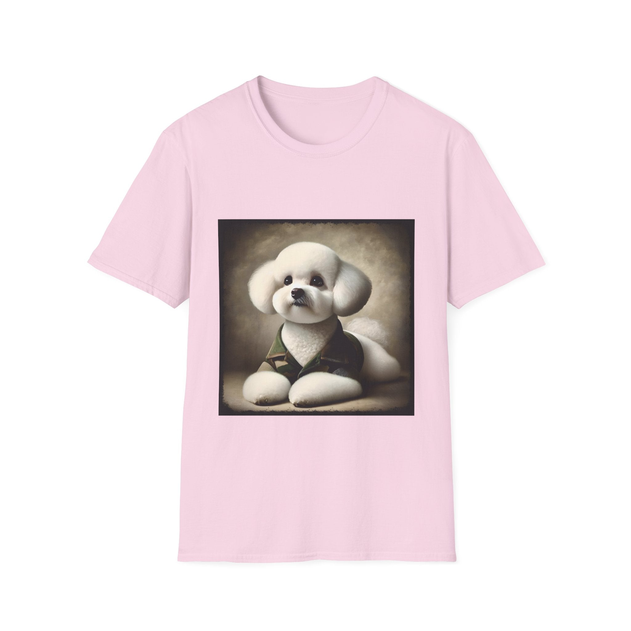 Bichon Frise Camo Cutie | Unisex Dog T-Shirt