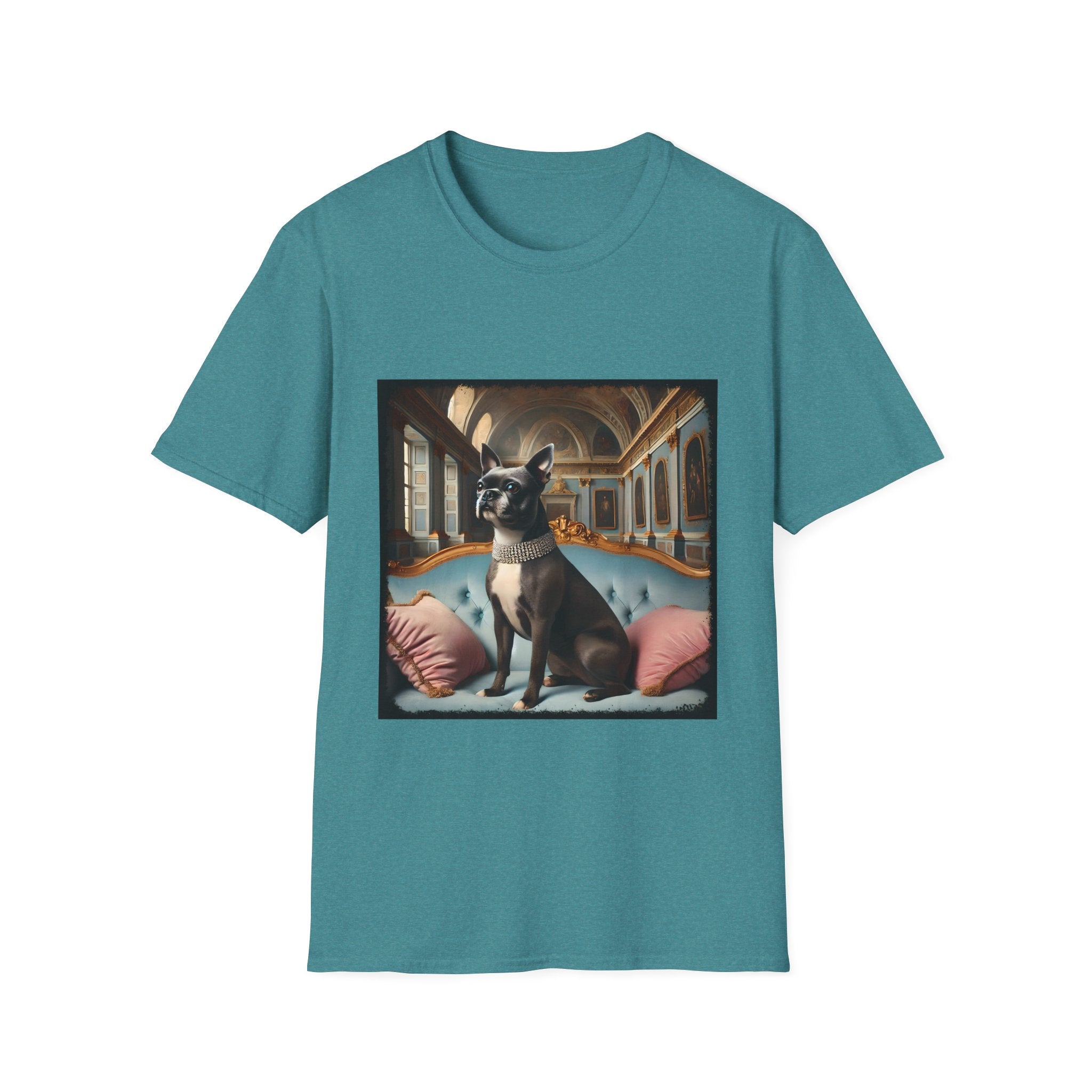 Boston Terrier Blue Baroness | Unisex Dog T-Shirt