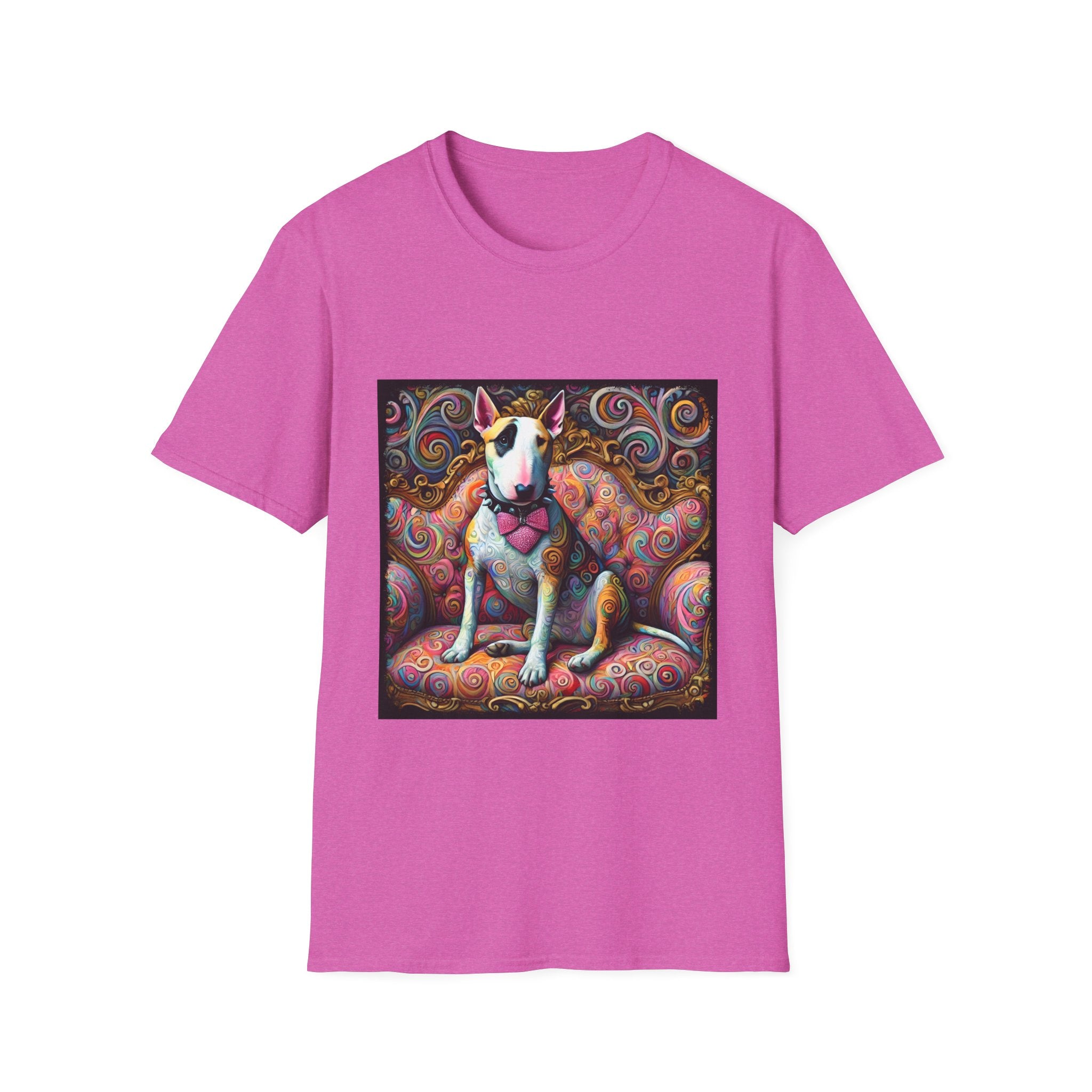 Bull Terrier Love Swirl | Unisex Dog T-Shirt