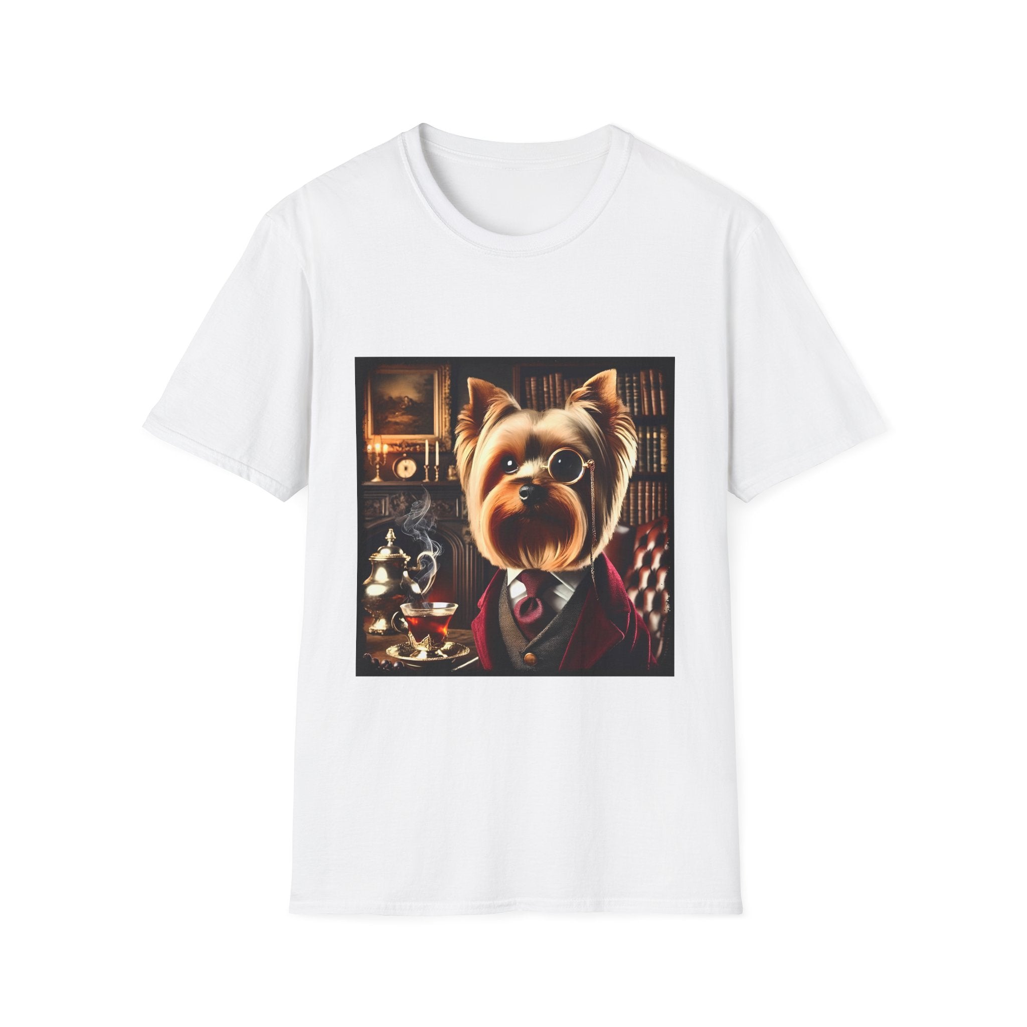 Yorkshire Terrier Mister Monocle | Unisex Dog T-Shirt