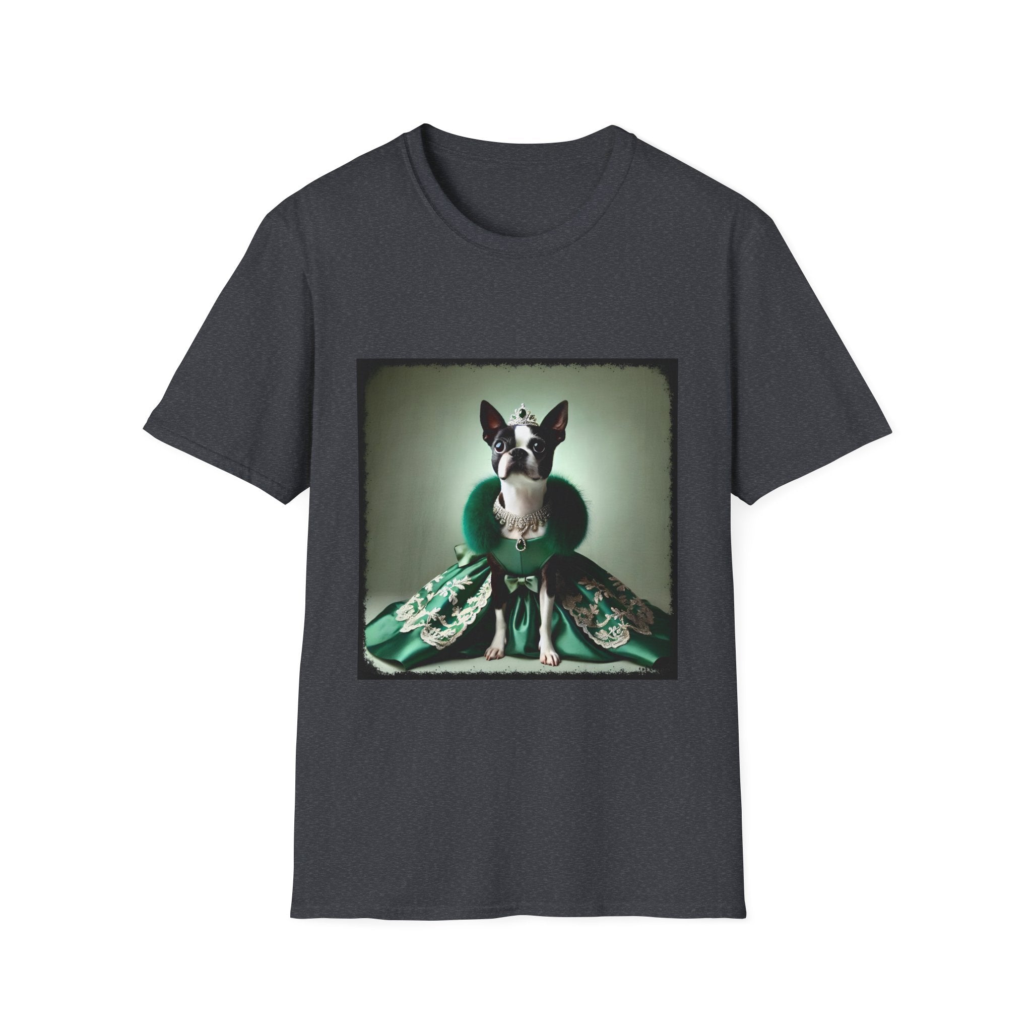 Pageant Princess Boston Terrier dog apparel shirt