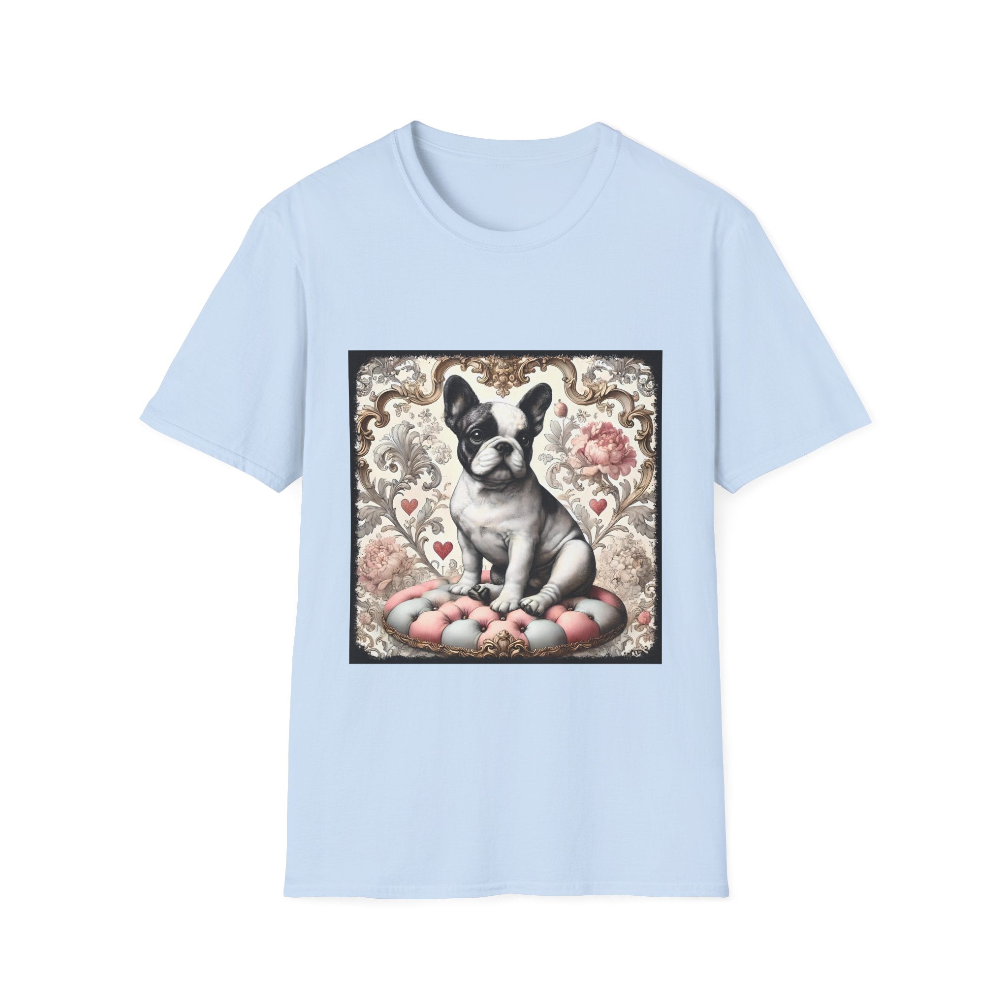 French Bulldog Antique Chic | Unisex Dog T-Shirt
